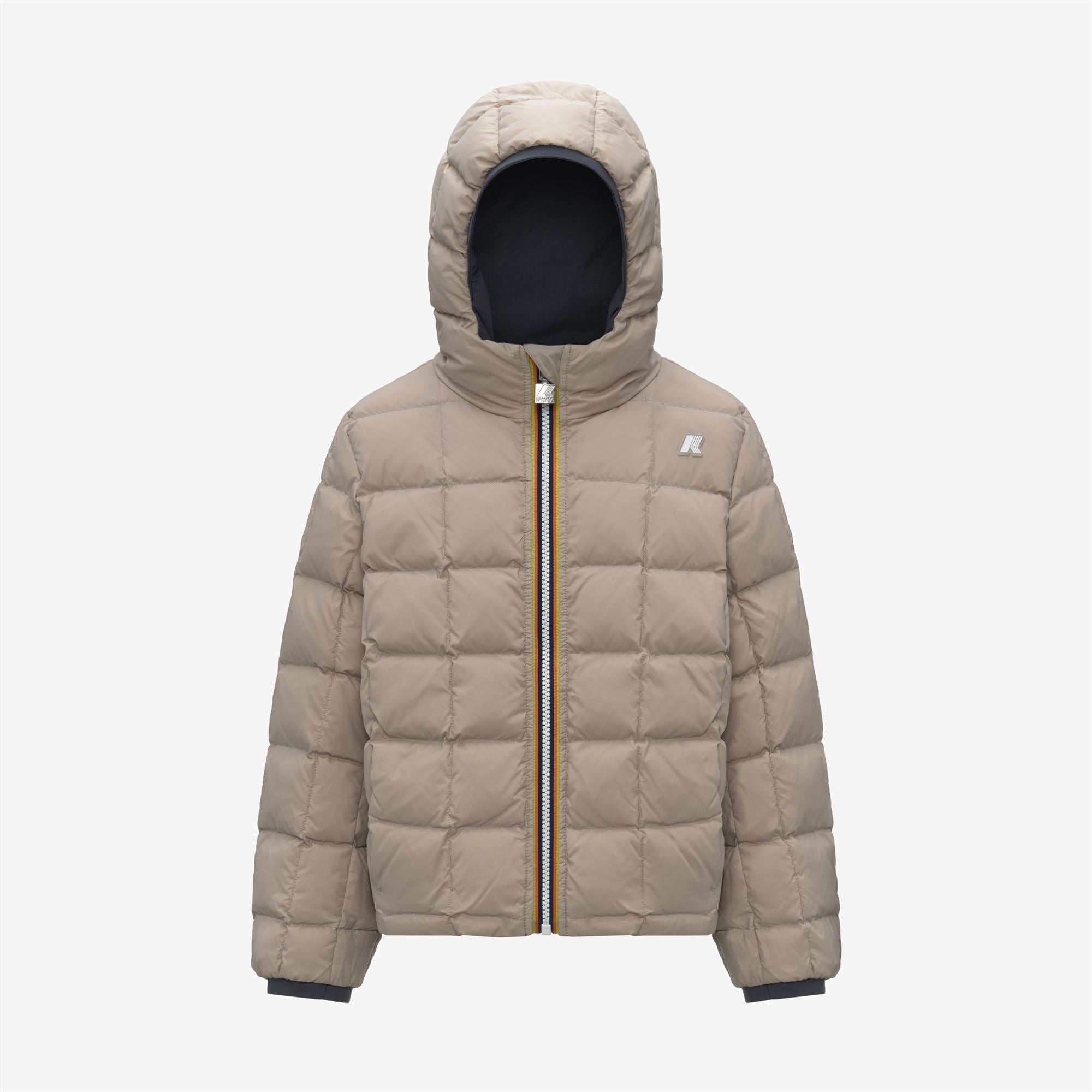 P. JACK ST THERMO REVERSIBLE - Jackets - Short - Boy - BLUE AIRFORCE-BEIGE CASHMERE