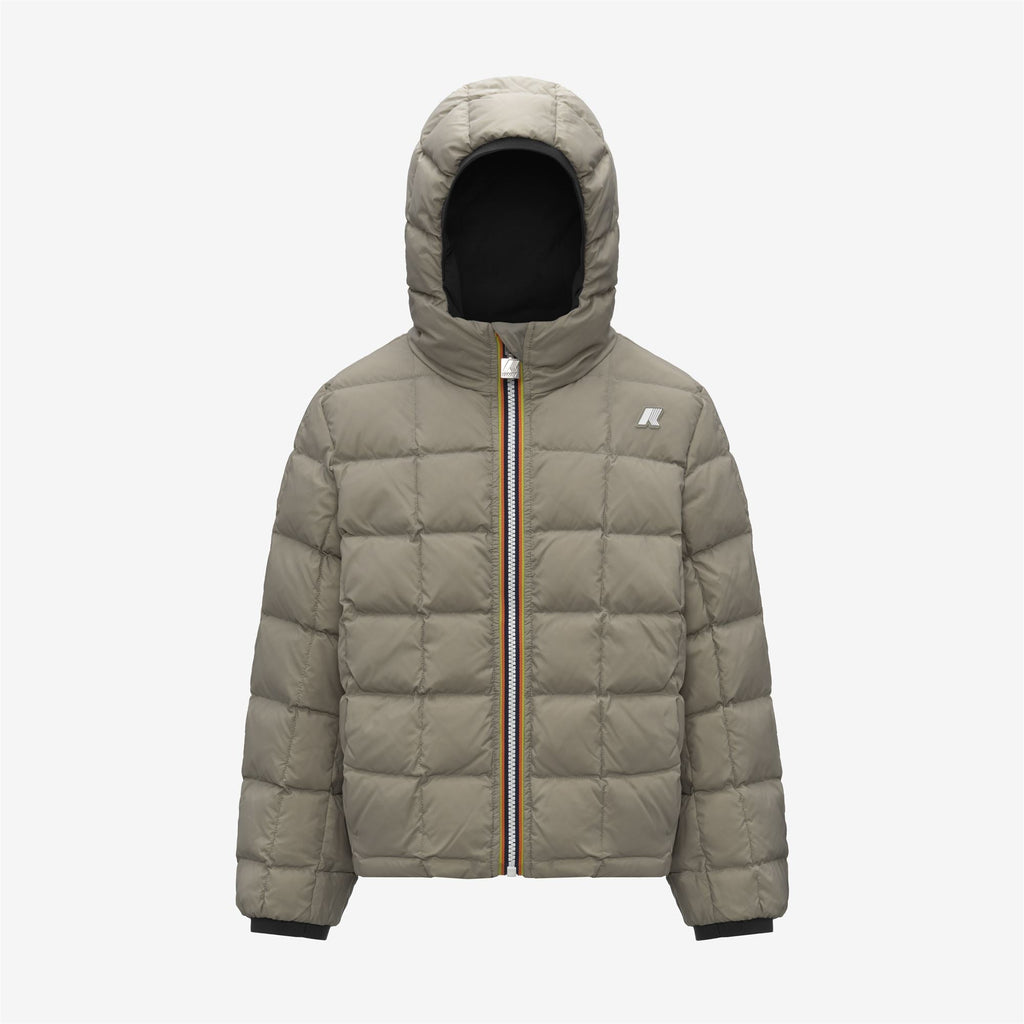 P. JACK ST THERMO REVERSIBLE - Jackets - Short - Boy - BLACK PURE-GREEN OAK