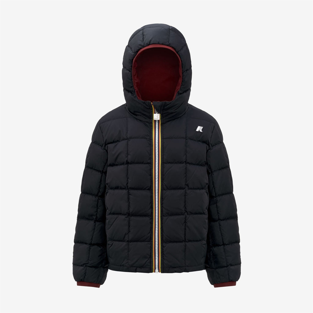 P. JACK ST THERMO REVERSIBLE - Jackets - Short - Boy - RED SYRAH-BLACK PURE