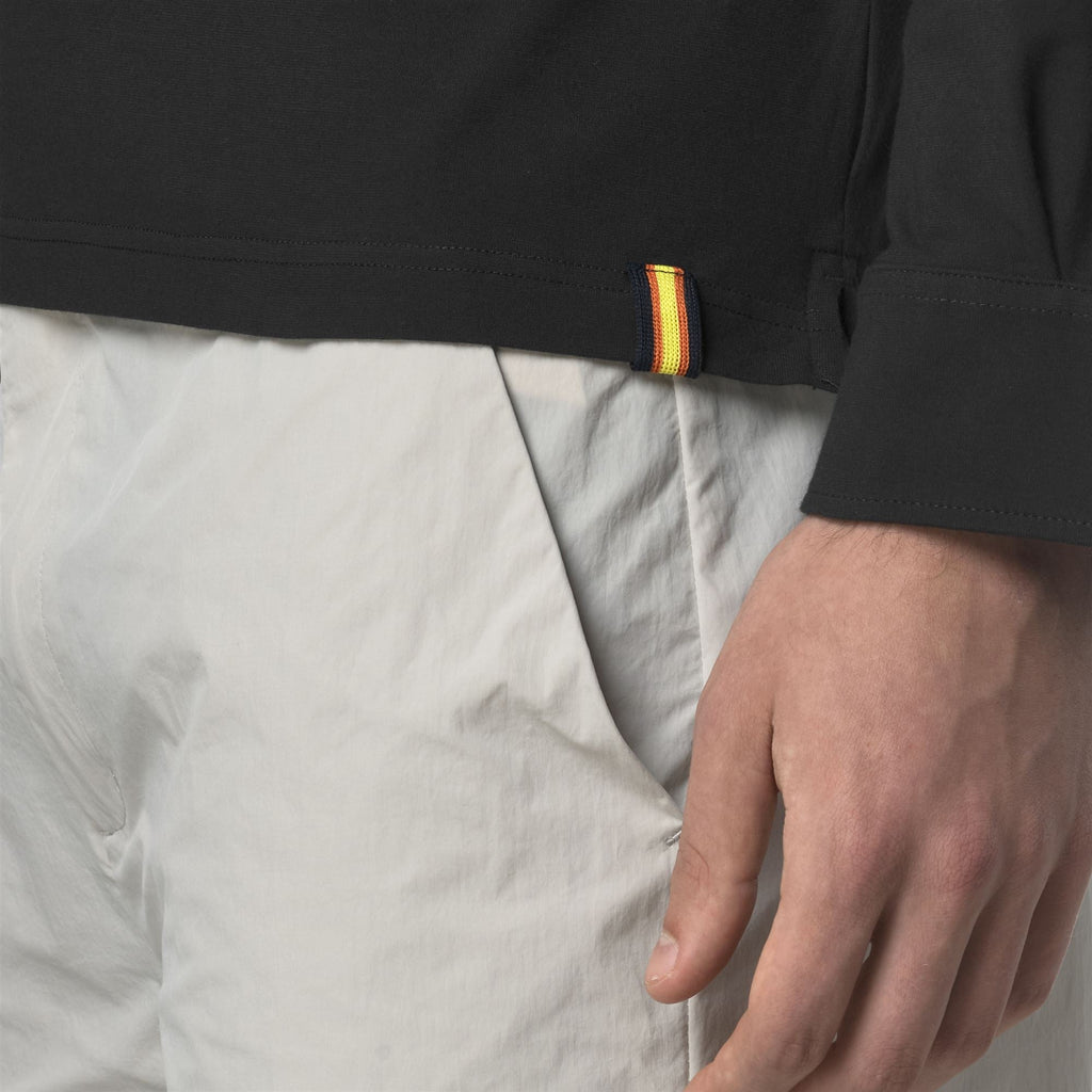 TIBERE ICE COTTON - Polo Shirts - Polo - Man - BLACK PURE