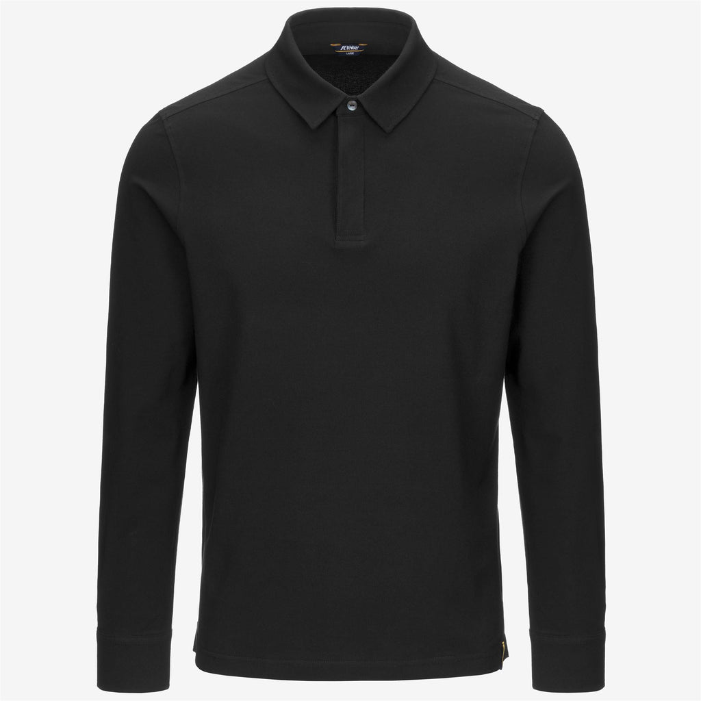 TIBERE ICE COTTON - Polo Shirts - Polo - Man - BLACK PURE