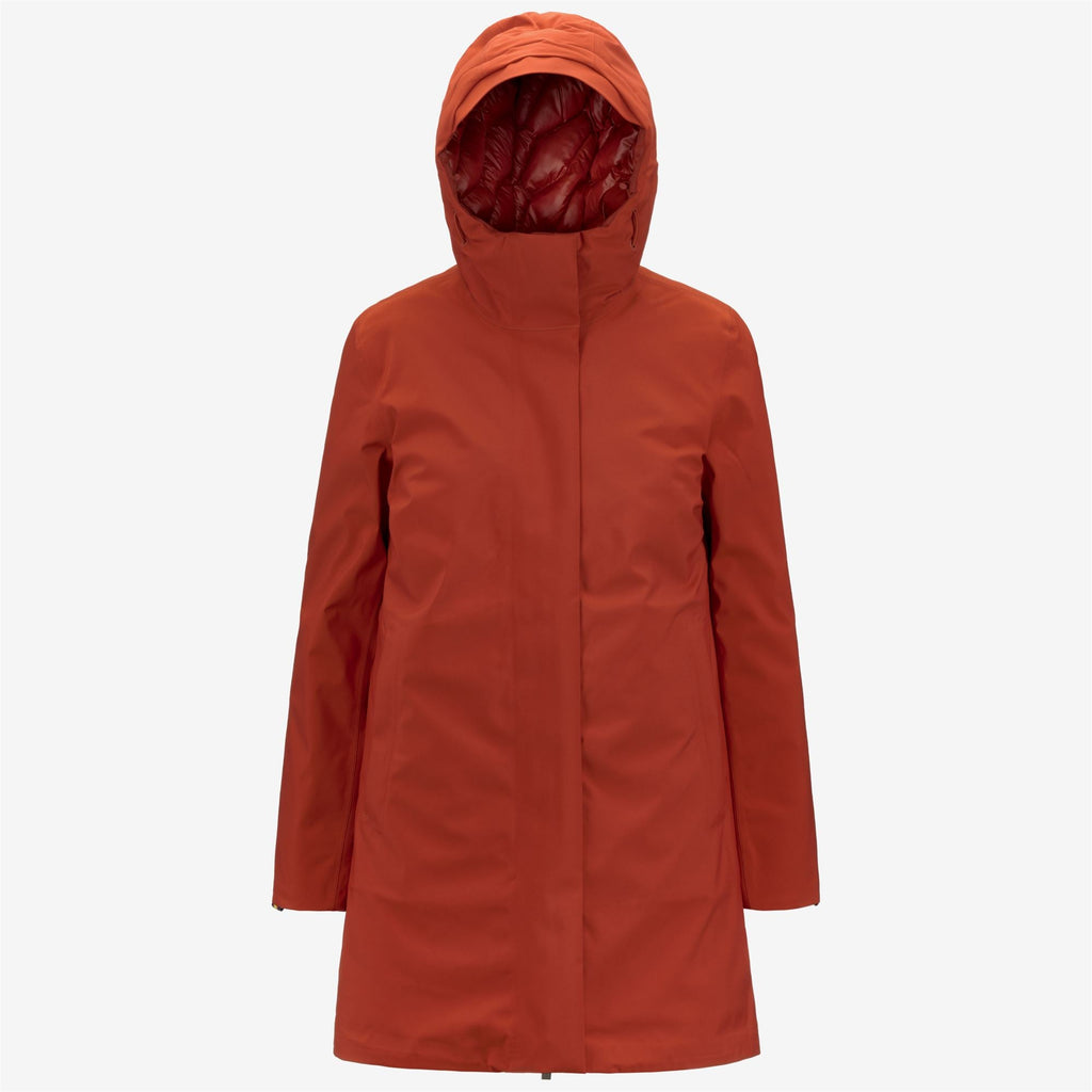 MATHIEL BONDED PADDED - Jackets - 3/4 LENGTH - Woman - RED POMPEIAN