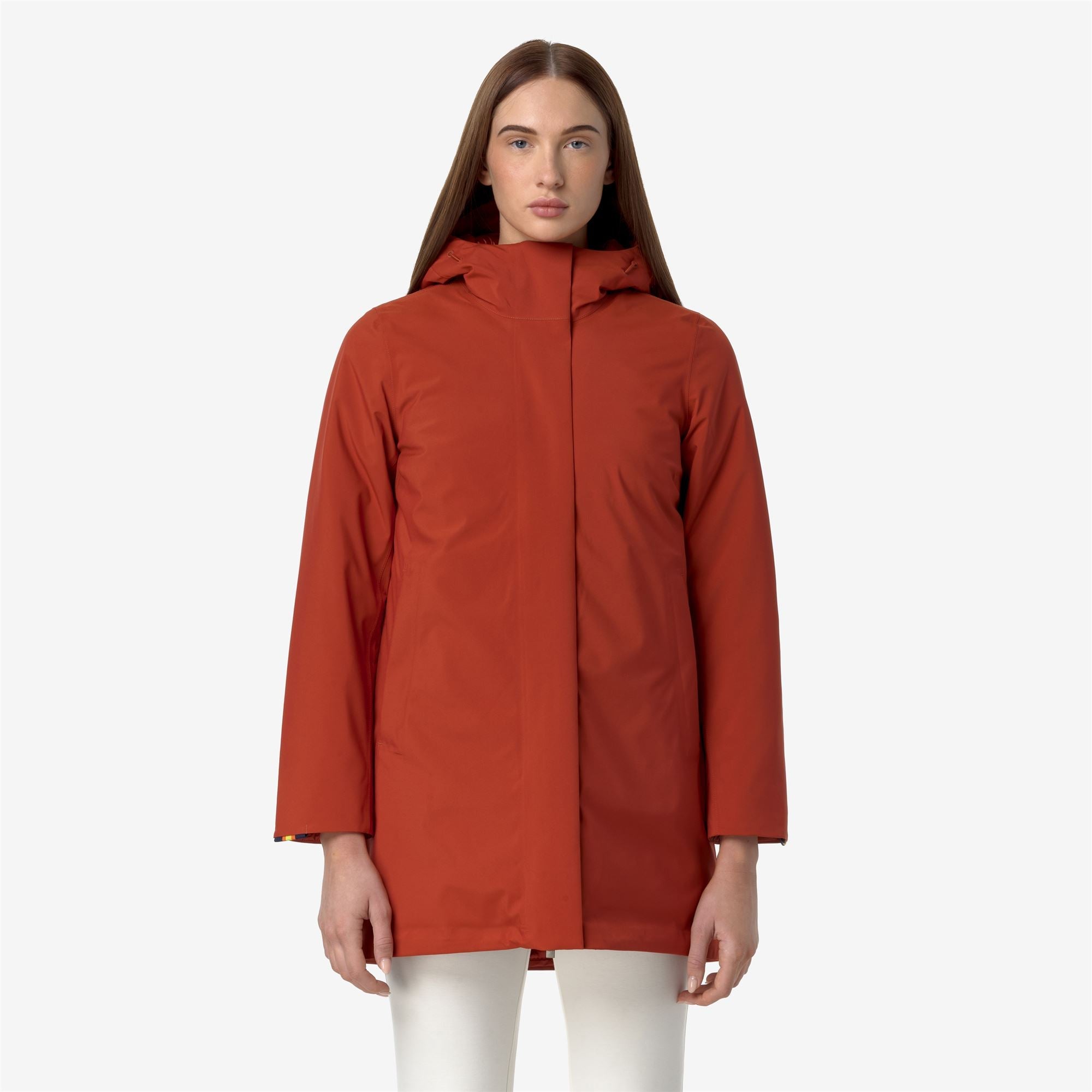 MATHIEL BONDED PADDED - Jackets - 3/4 LENGTH - Woman - RED POMPEIAN