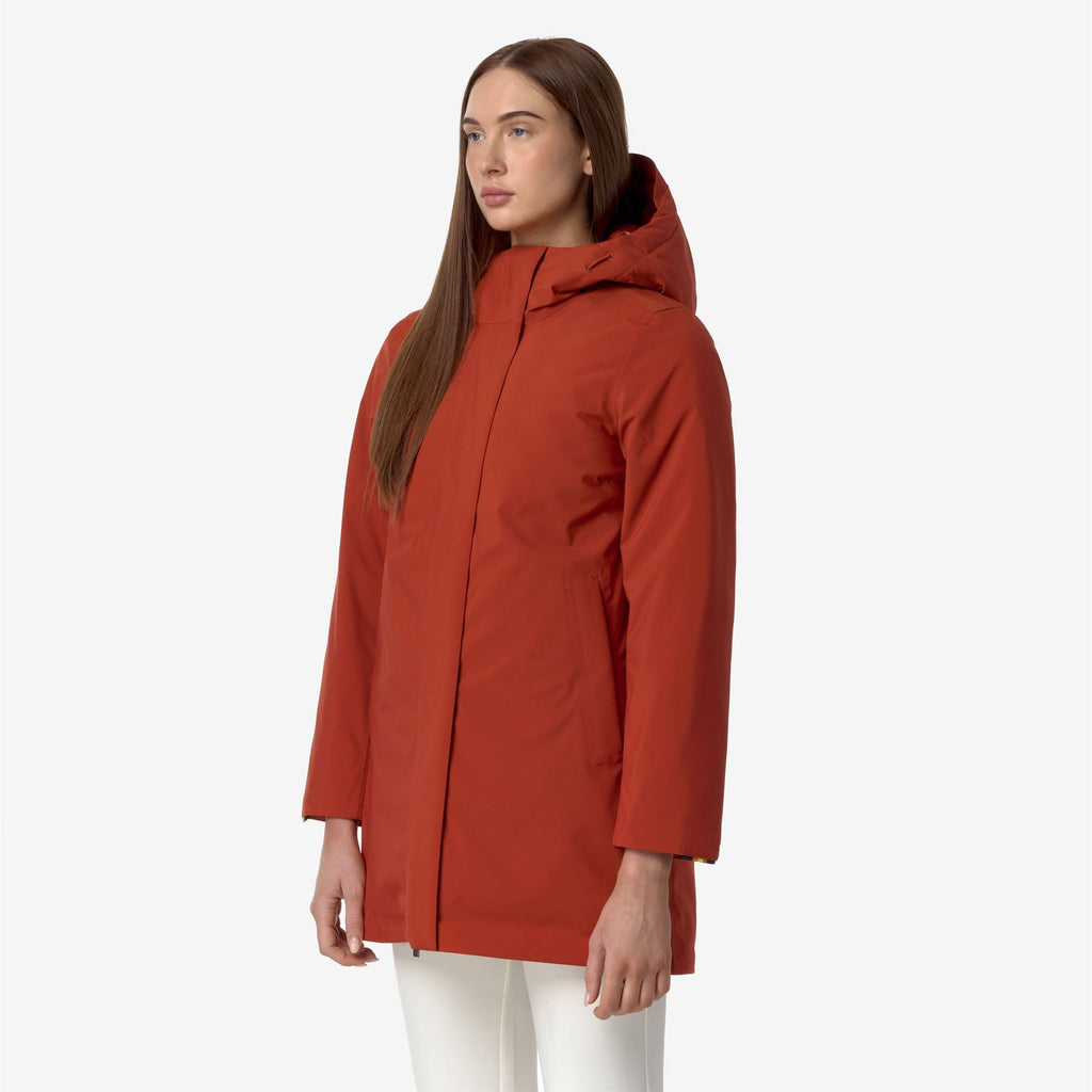 MATHIEL BONDED PADDED - Jackets - 3/4 LENGTH - Woman - RED POMPEIAN