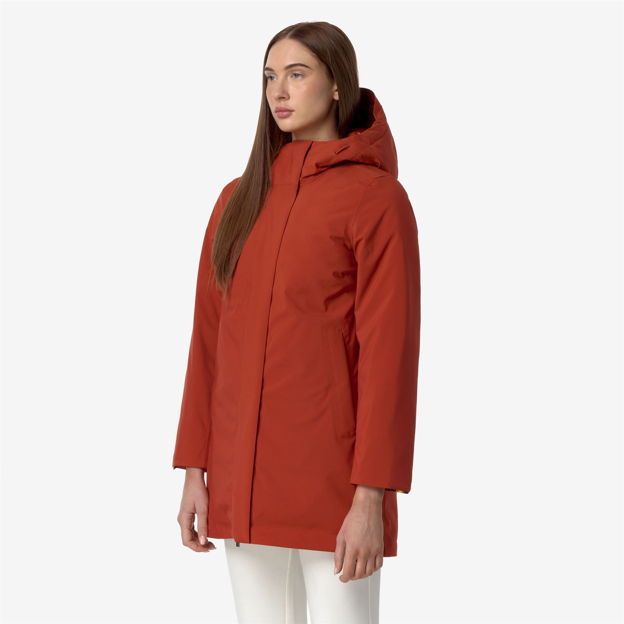 MATHIEL BONDED PADDED - Jackets - 3/4 LENGTH - Woman - RED POMPEIAN
