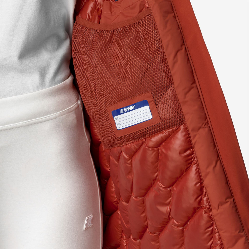 MATHIEL BONDED PADDED - Jackets - 3/4 LENGTH - Woman - RED POMPEIAN