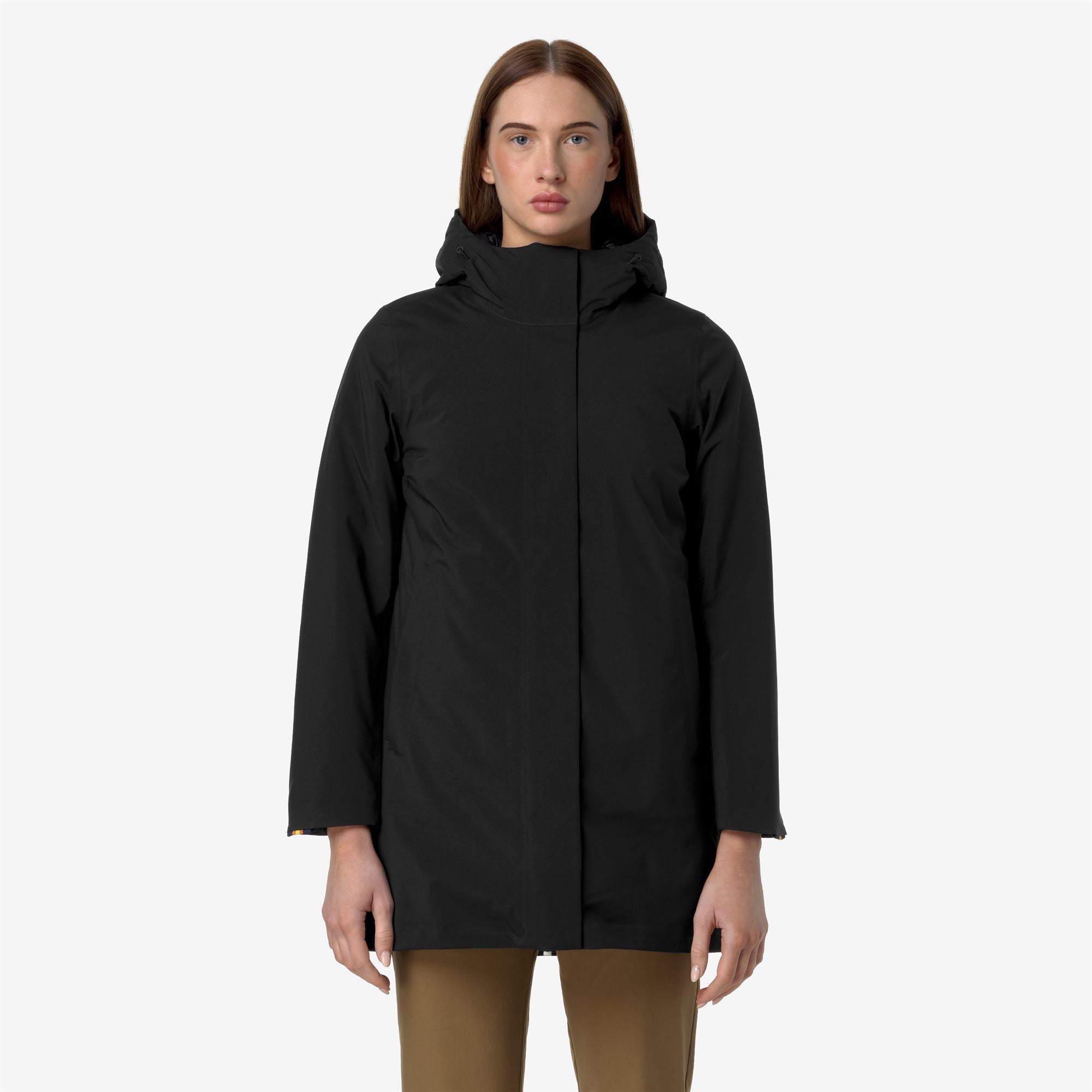 MATHIEL BONDED PADDED - Jackets - 3/4 LENGTH - Woman - BLACK PURE