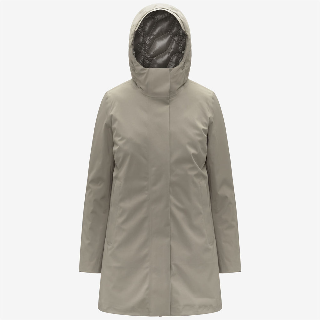 MATHIEL BONDED PADDED - Jackets - 3/4 LENGTH - Woman - GREEN OAK-GREEN OAK