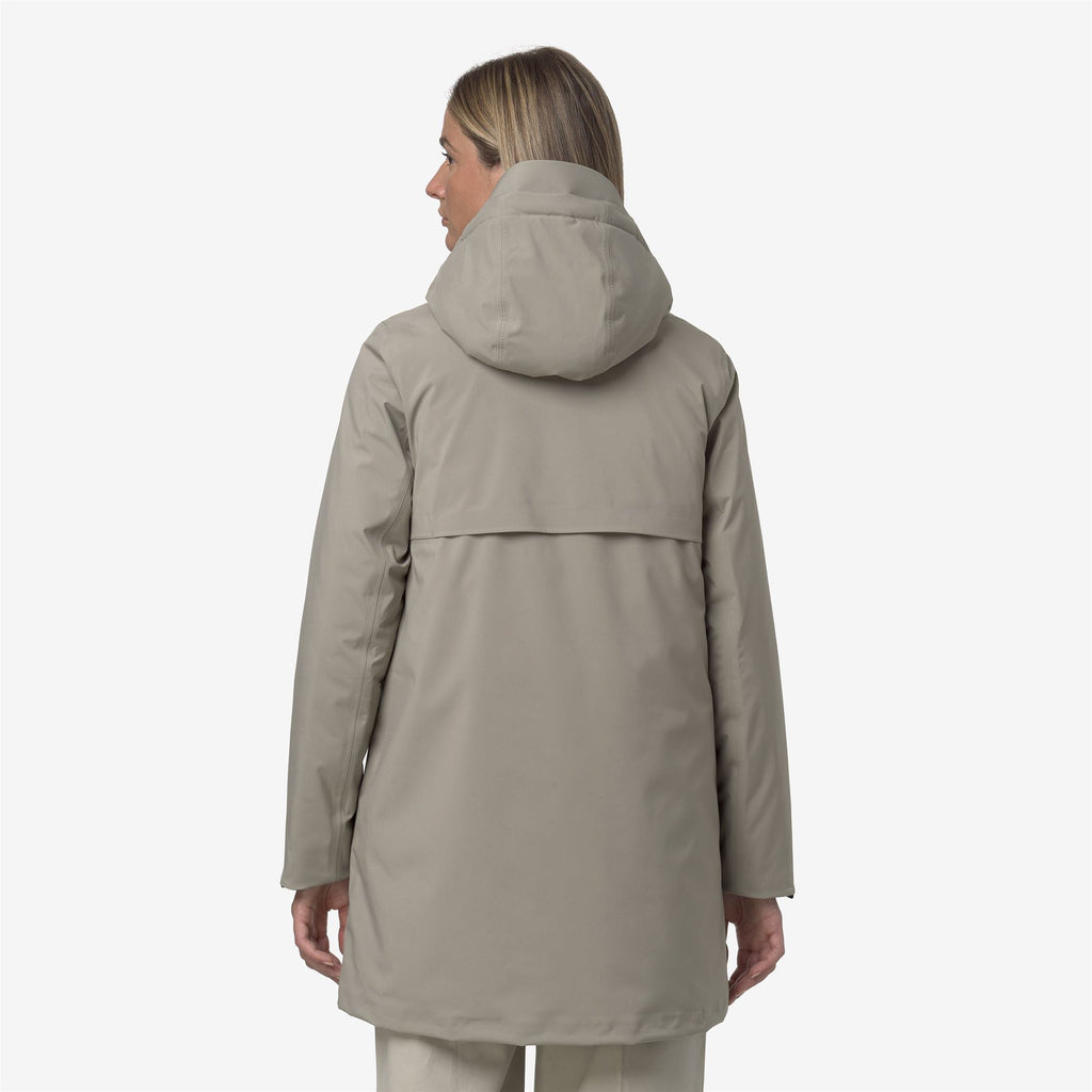 MATHIEL BONDED PADDED - Jackets - 3/4 LENGTH - Woman - GREEN OAK-GREEN OAK