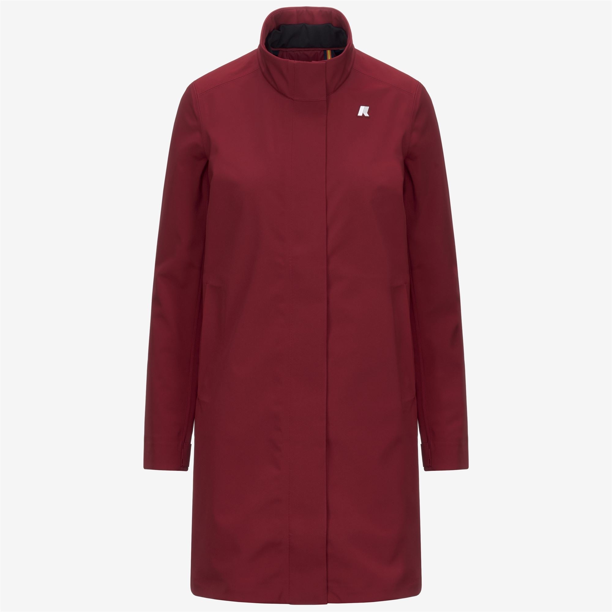 DUKESSE BONDED - Jackets - 3/4 LENGTH - Woman - RED SYRAH-BLUE DEPTH