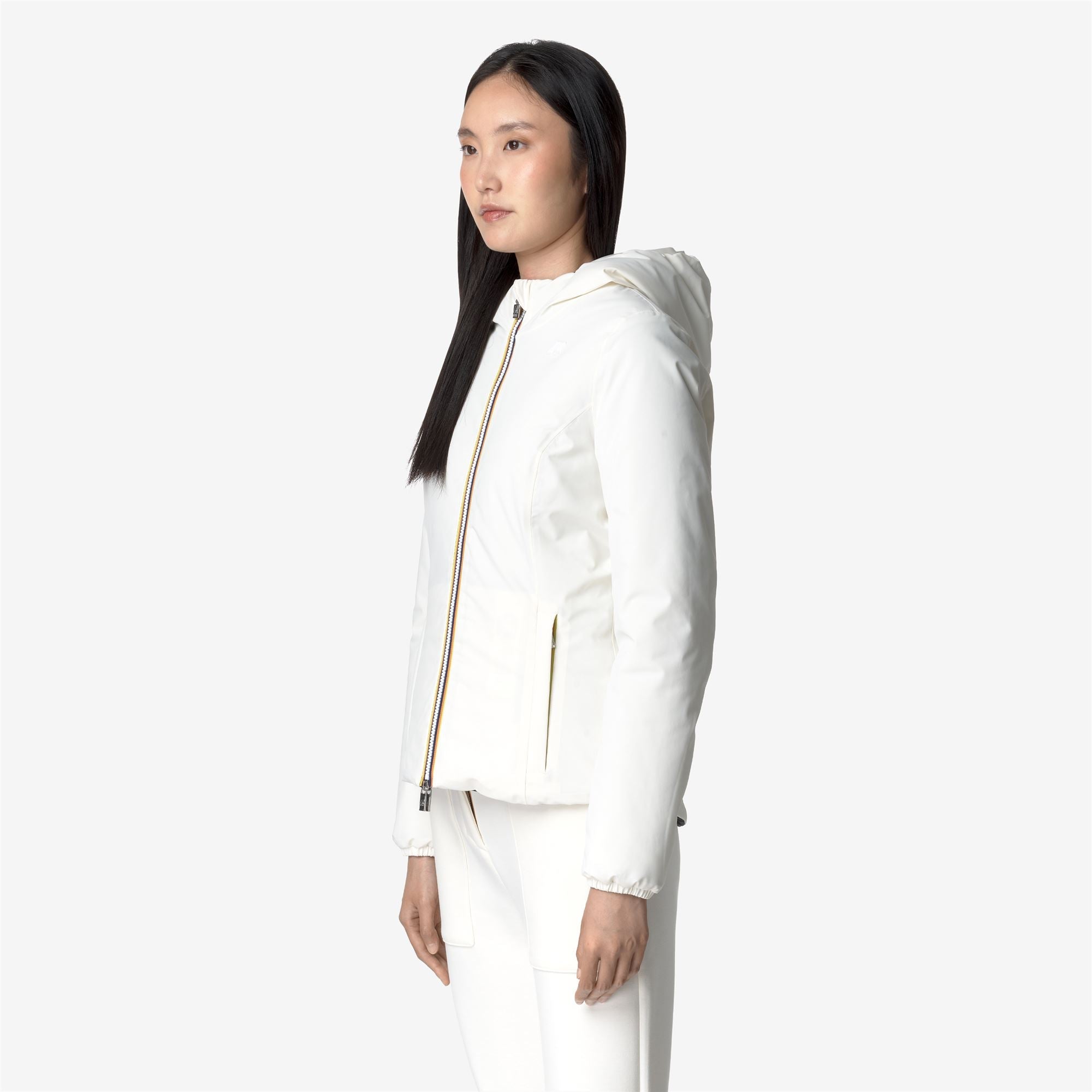 LILY ST WARM REVERSIBLE - Jackets - Short - Woman - WHITE GARDENIA-BLACK PURE