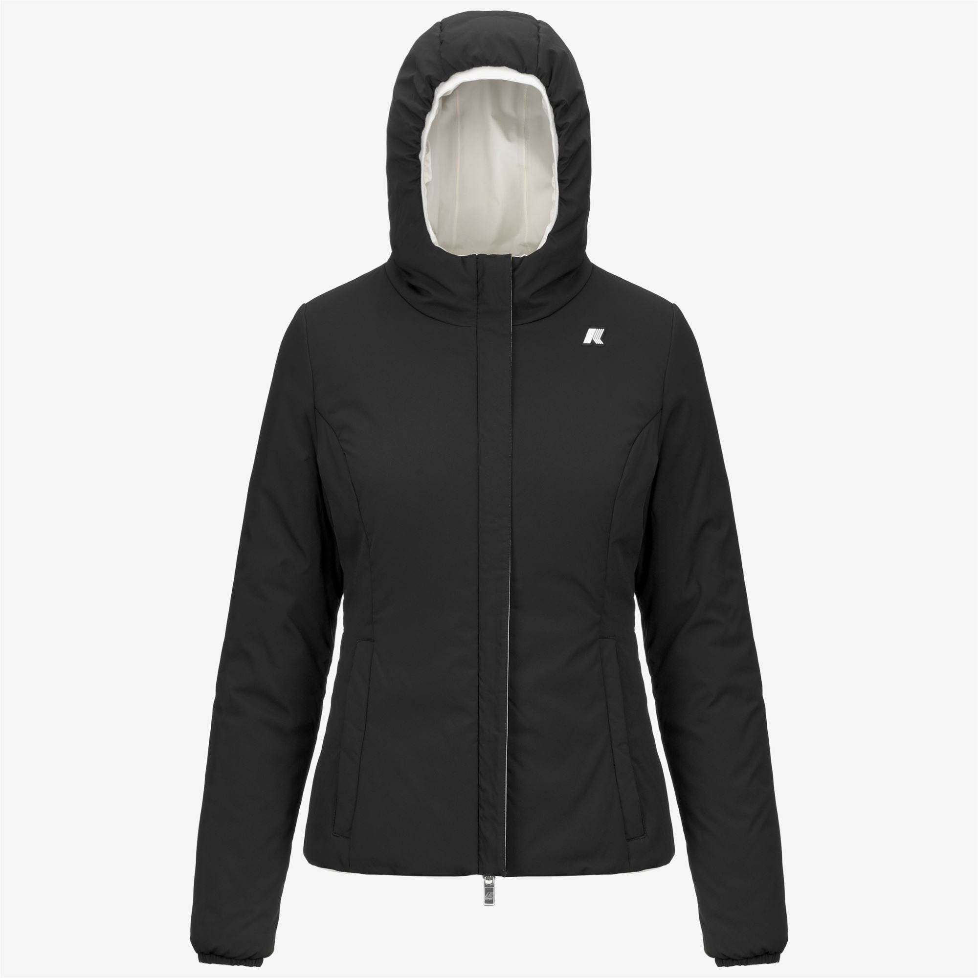 LILY ST WARM REVERSIBLE - Jackets - Short - Woman - WHITE GARDENIA-BLACK PURE