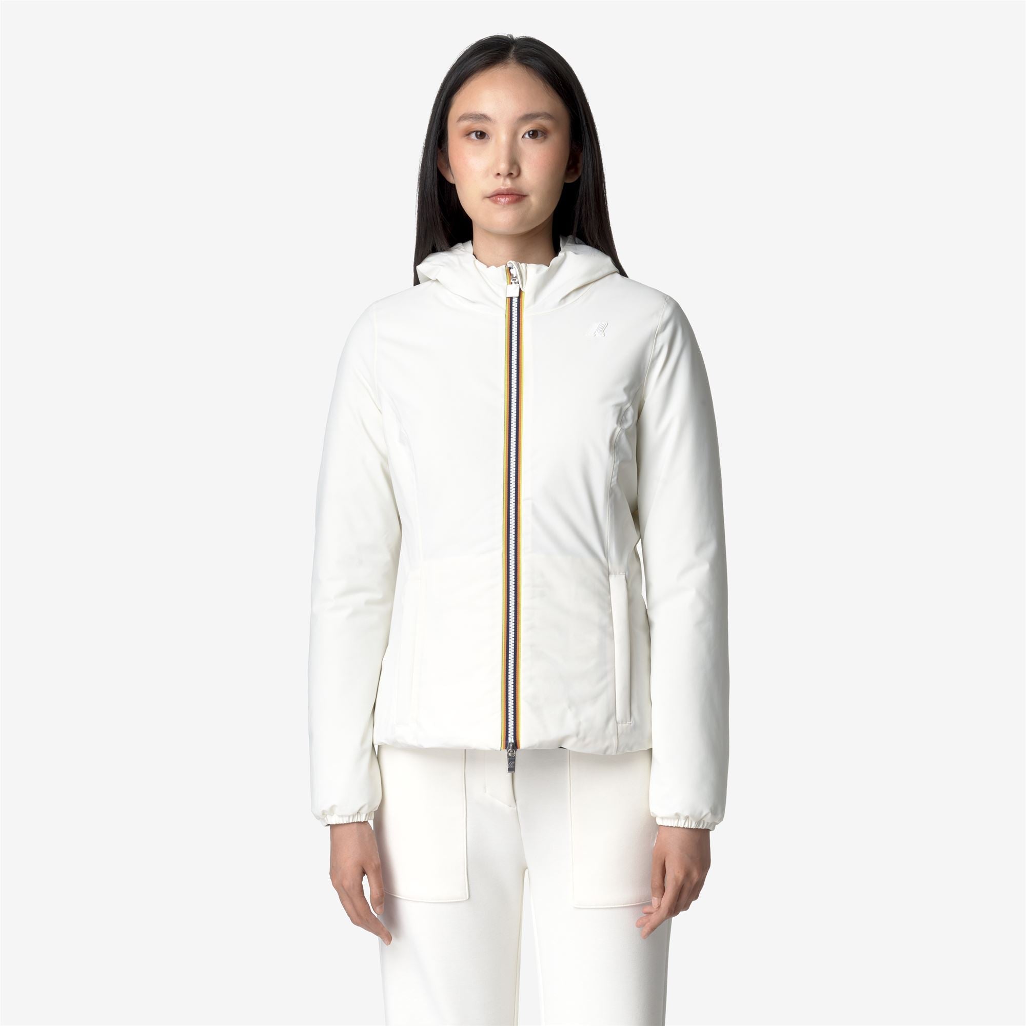 LILY ST WARM REVERSIBLE - Jackets - Short - Woman - WHITE GARDENIA-BLACK PURE