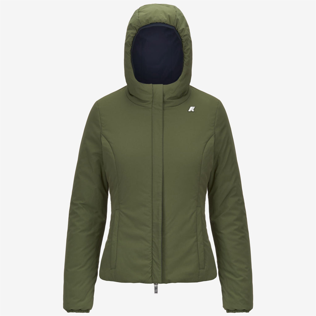 LILY ST WARM REVERSIBLE - Jackets - Short - Woman - BLUE D-GREEN C