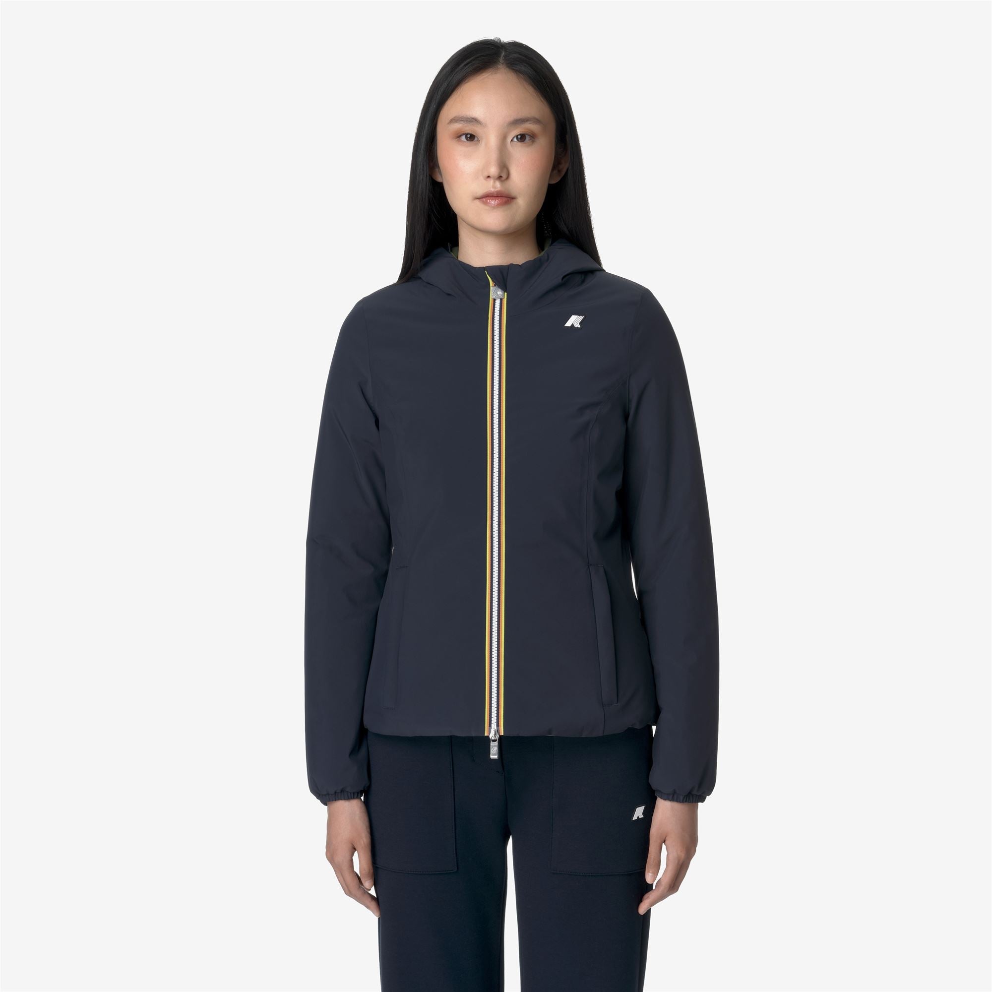 LILY ST WARM REVERSIBLE - Jackets - Short - Woman - BLUE D-GREEN C