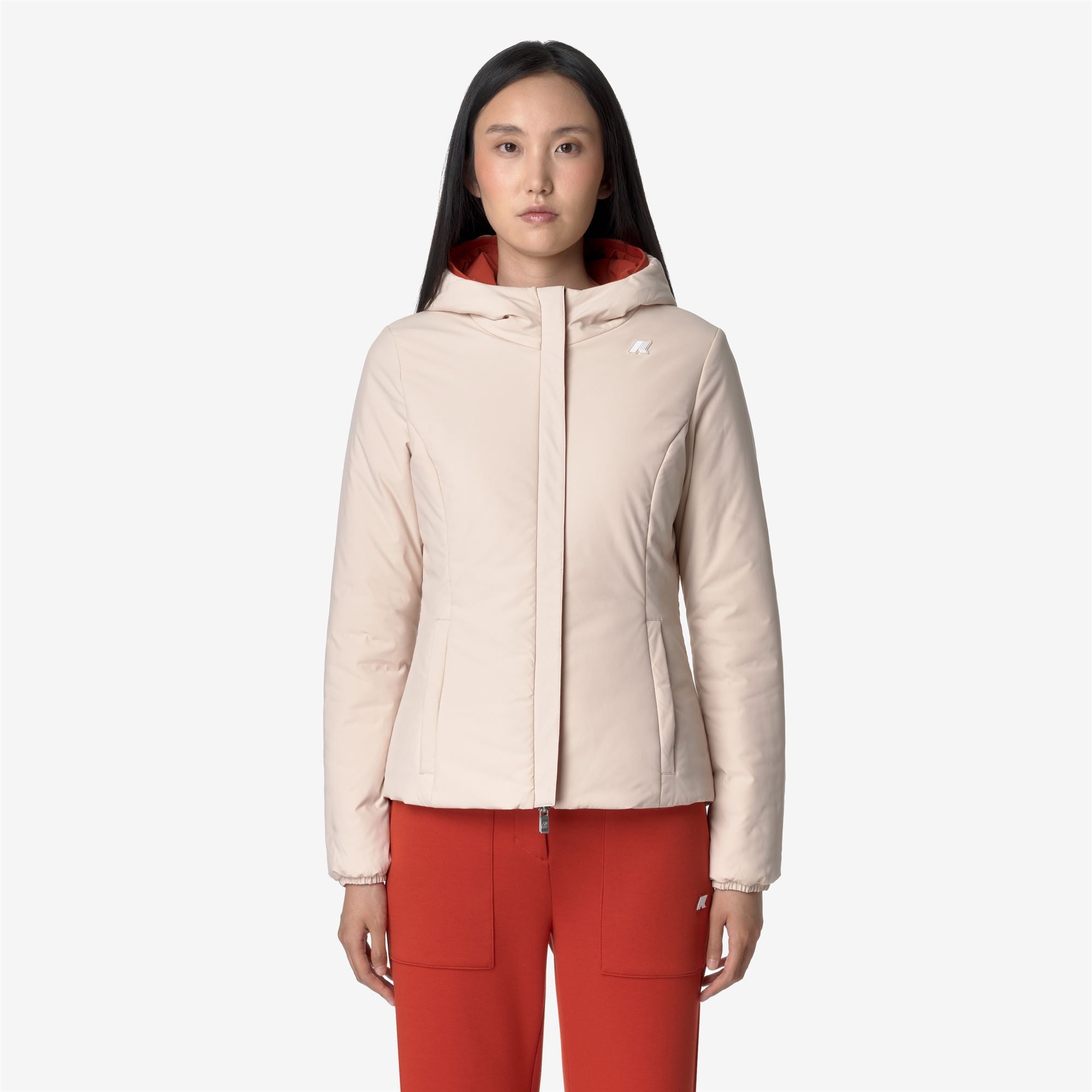 LILY ST WARM REVERSIBLE - Jackets - Short - Woman - RED P-PINK T