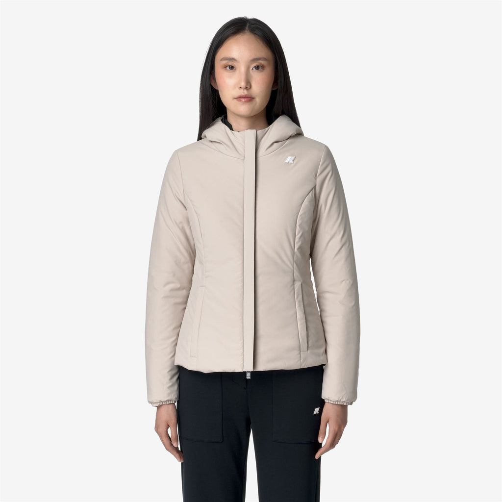 LILY ST WARM REVERSIBLE - Jackets - Short - Woman - BLACK P-BEIGE G