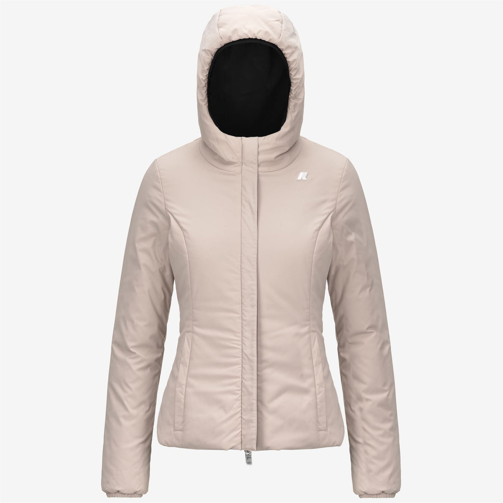 LILY ST WARM REVERSIBLE - Jackets - Short - Woman - BLACK P-BEIGE G
