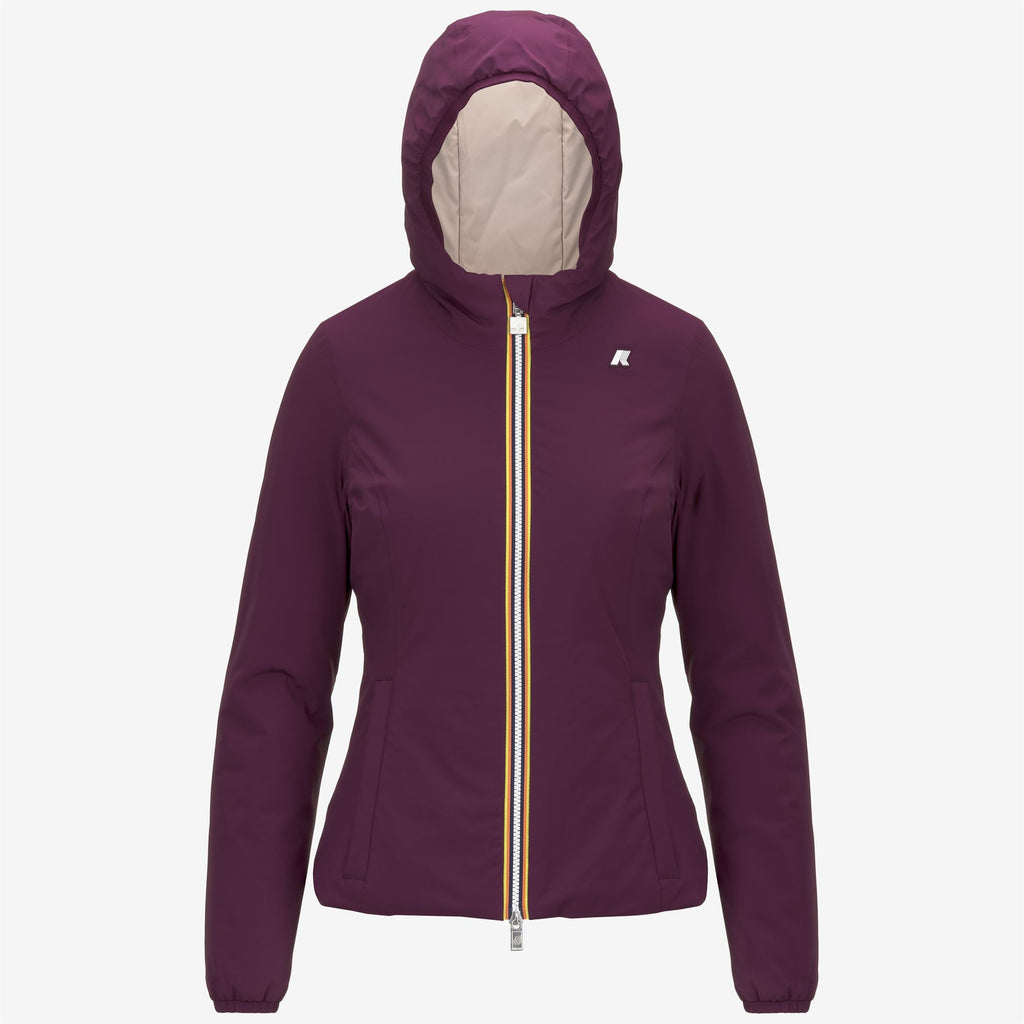 LILY ST WARM REVERSIBLE - Jackets - Short - Woman - VIOLET DK-BEIGE G