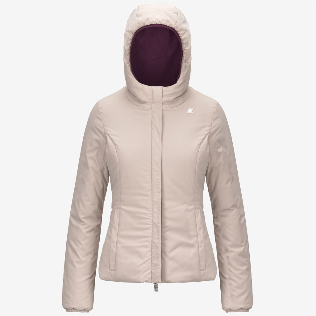 LILY ST WARM REVERSIBLE - Jackets - Short - Woman - VIOLET DK-BEIGE G