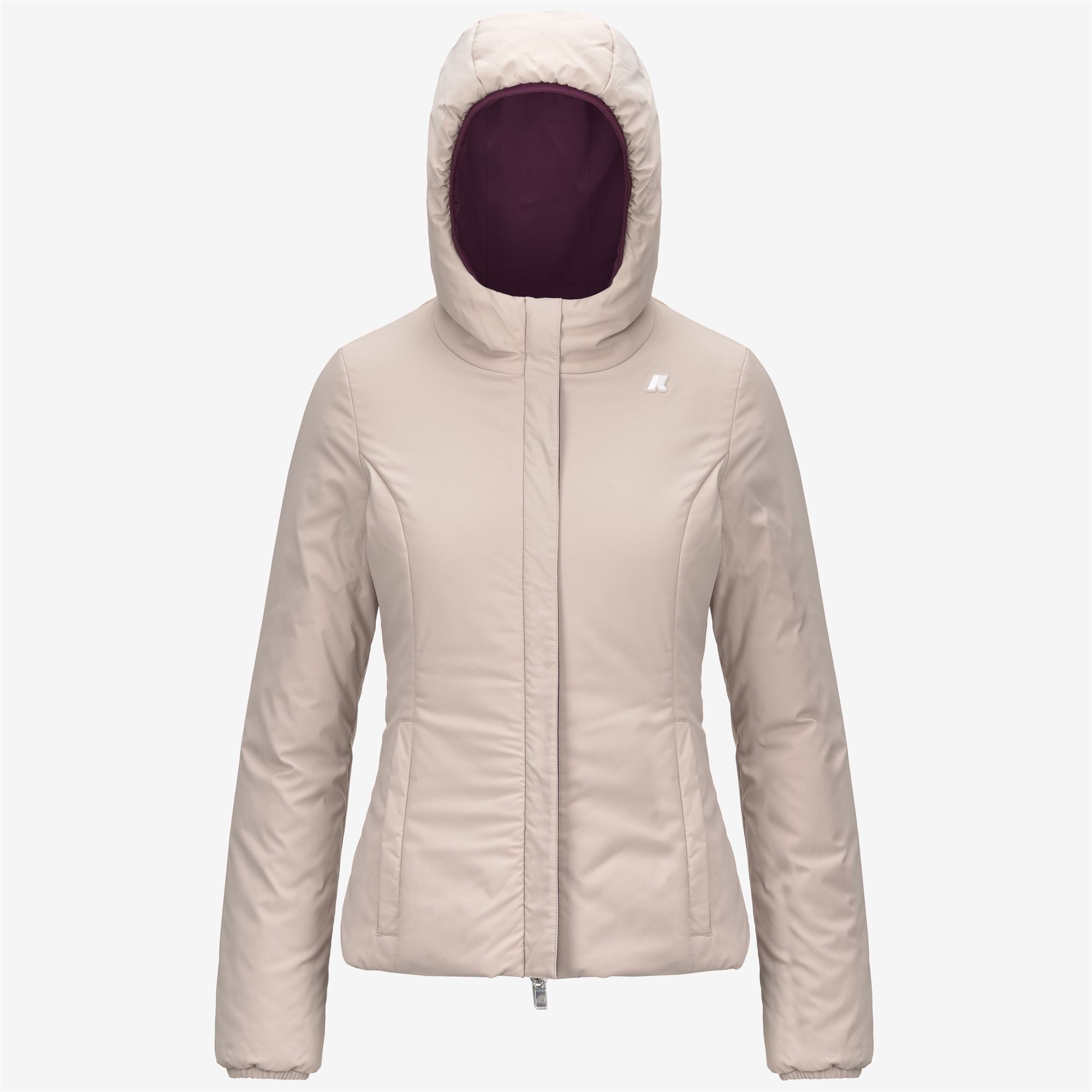 LILY ST WARM REVERSIBLE - Jackets - Short - Woman - VIOLET DK-BEIGE G