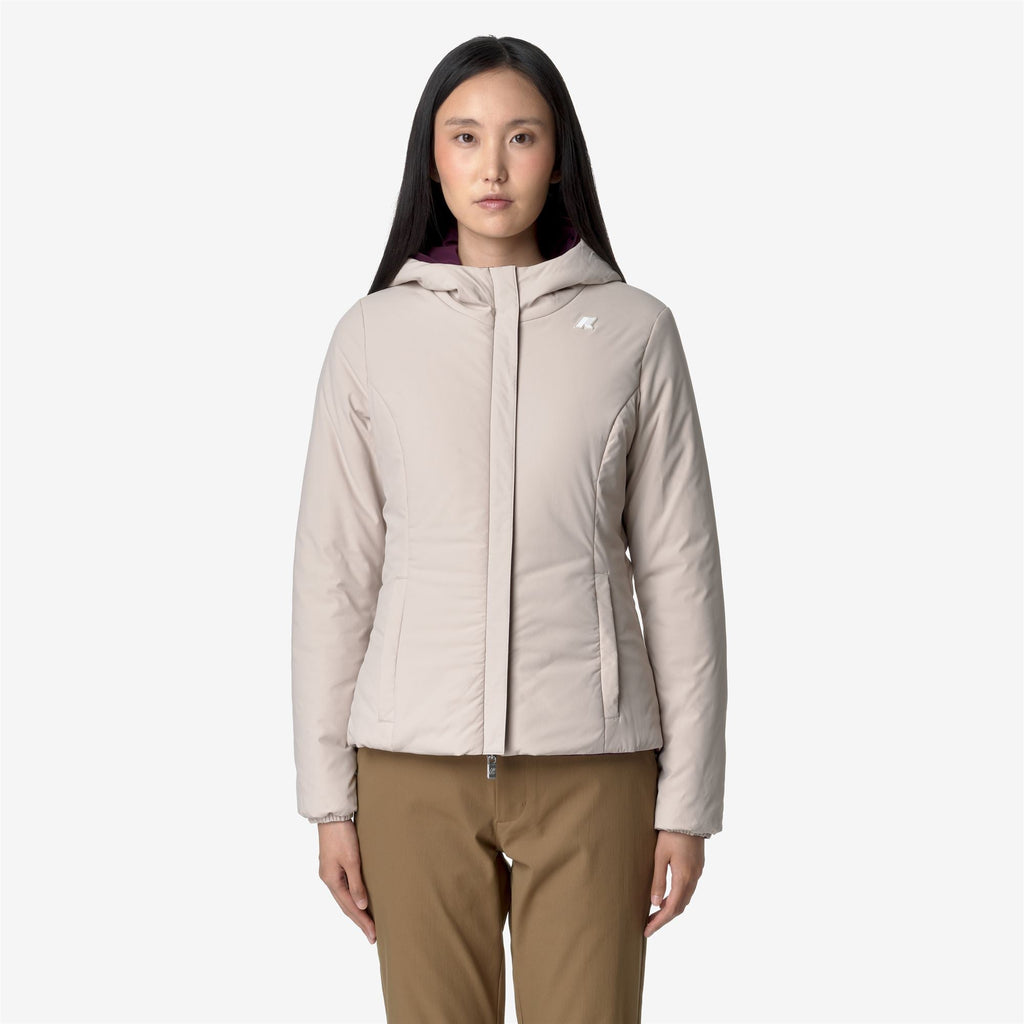 LILY ST WARM REVERSIBLE - Jackets - Short - Woman - VIOLET DK-BEIGE G