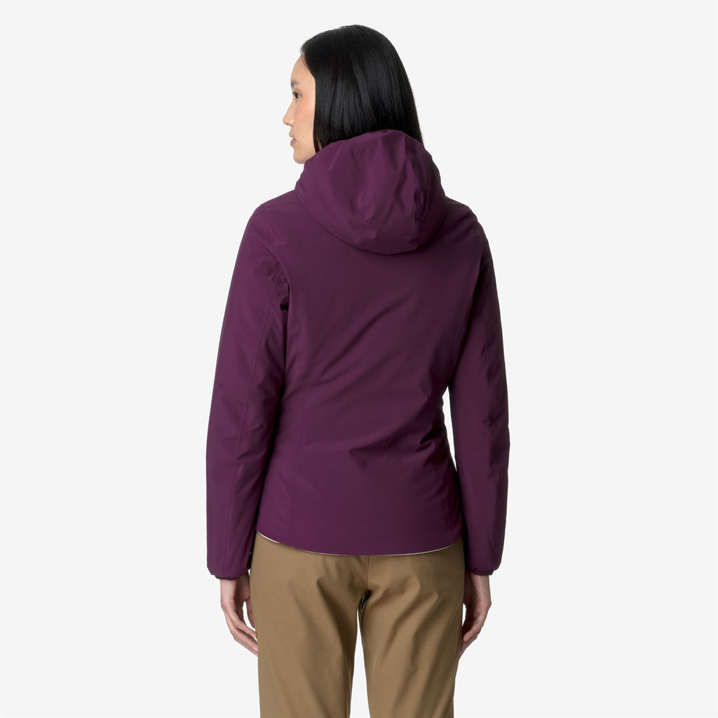 LILY ST WARM REVERSIBLE - Jackets - Short - Woman - VIOLET DK-BEIGE G