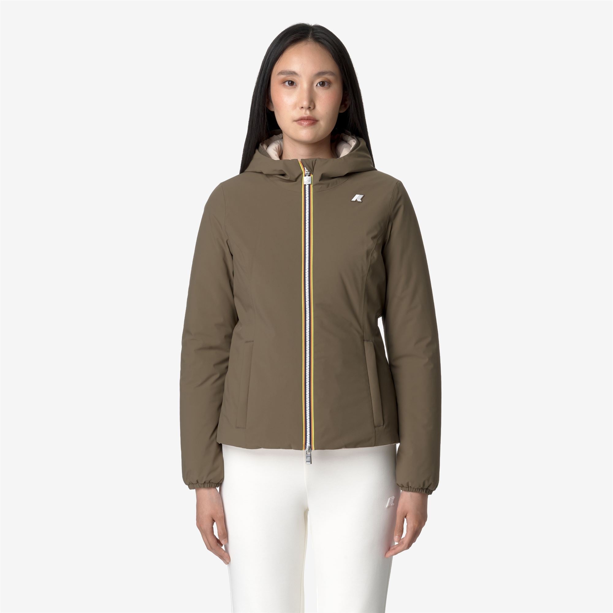 LILY ST WARM REVERSIBLE - Jackets - Short - Woman - BROWN G-PINK T