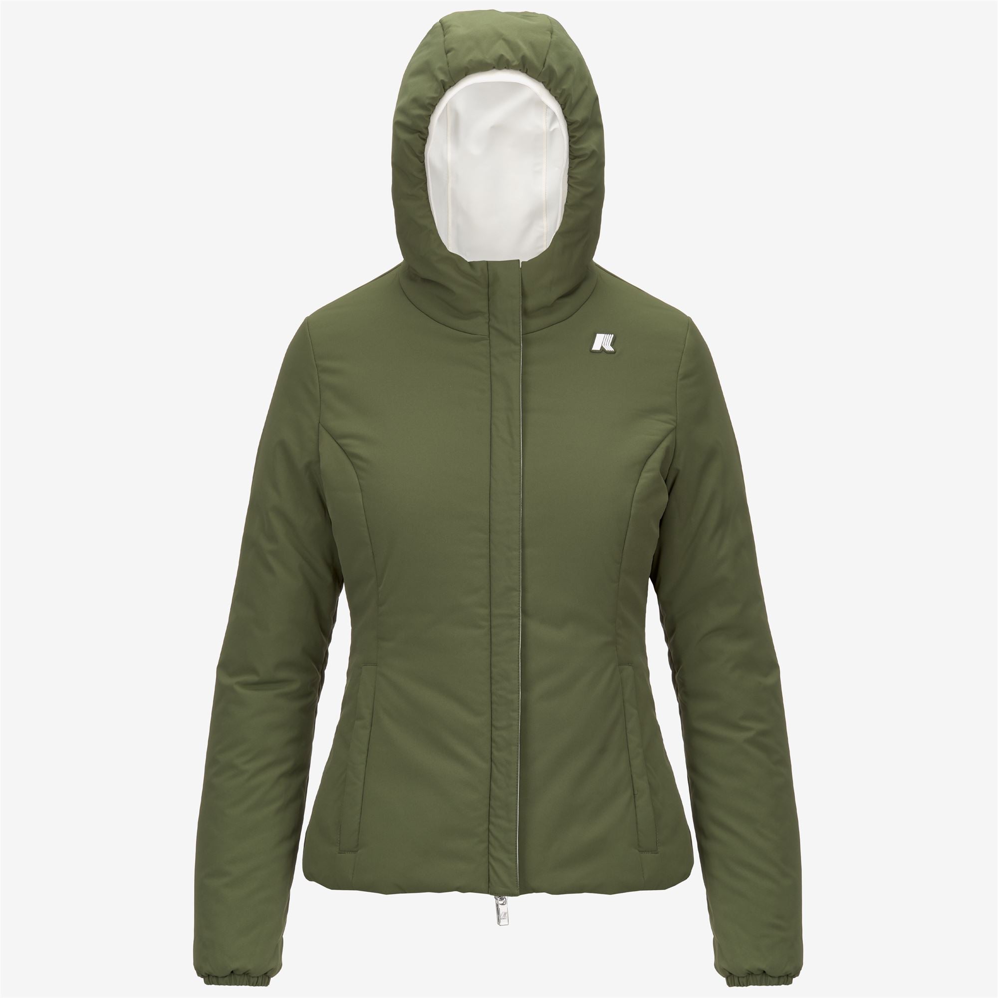 LILY ST WARM REVERSIBLE - Jackets - Short - Woman - WHITE GARDENIA-GREEN CYPRESS