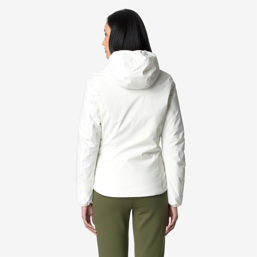 LILY ST WARM REVERSIBLE - Jackets - Short - Woman - WHITE GARDENIA-GREEN CYPRESS