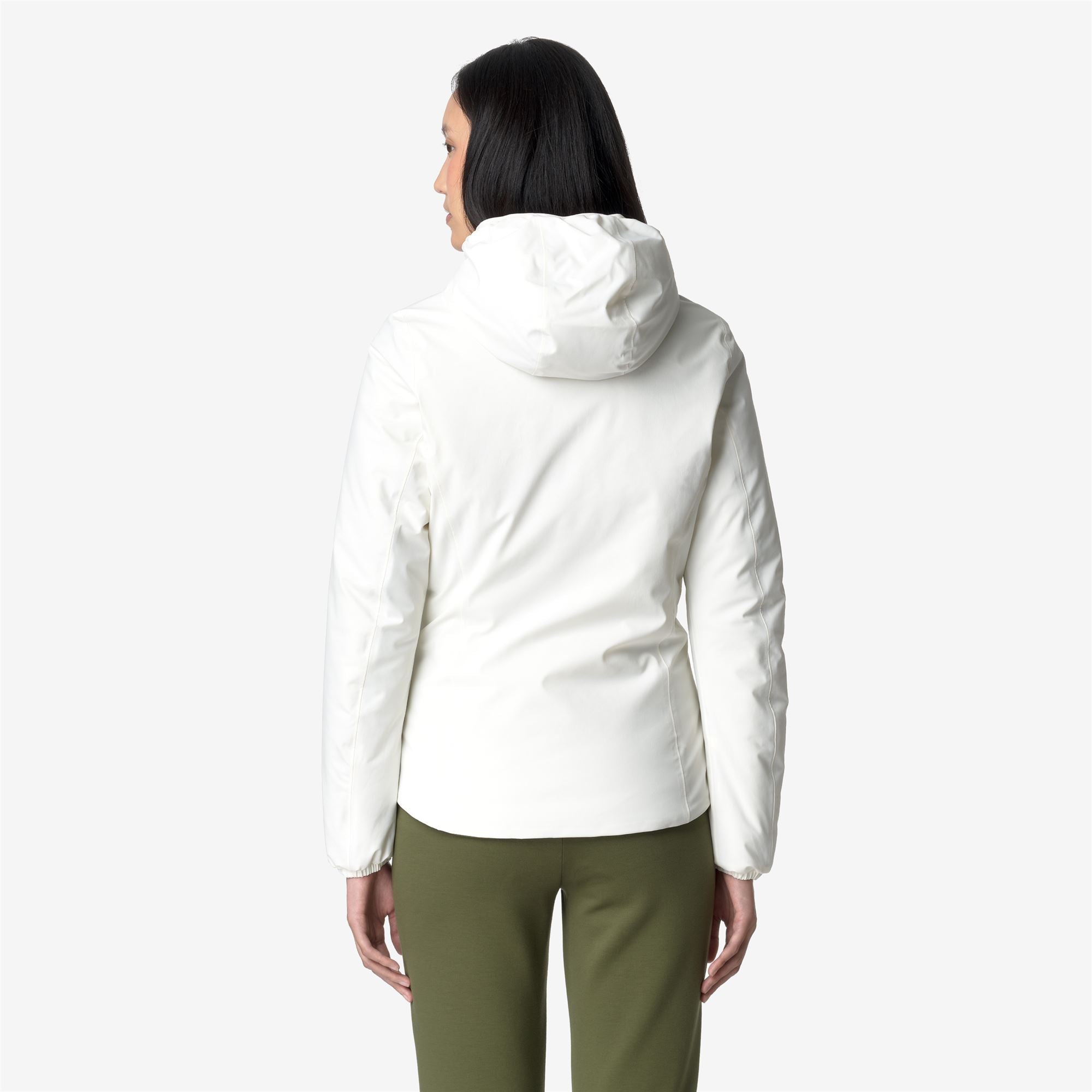 LILY ST WARM REVERSIBLE - Jackets - Short - Woman - WHITE GARDENIA-GREEN CYPRESS