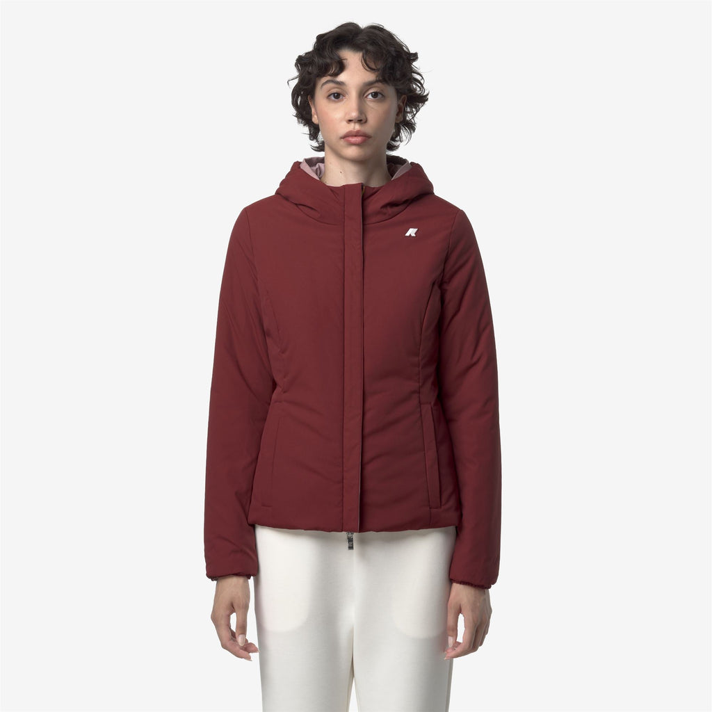 LILY ST WARM REVERSIBLE - Jackets - Short - Woman - ROSE PINKISH-RED SYRAH