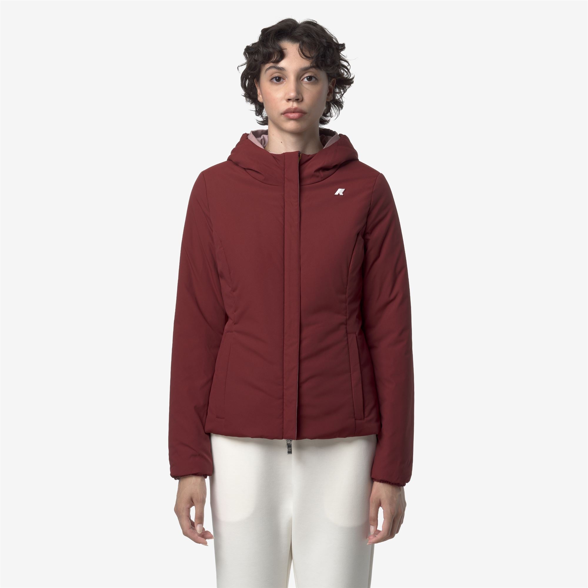 LILY ST WARM REVERSIBLE - Jackets - Short - Woman - ROSE PINKISH-RED SYRAH