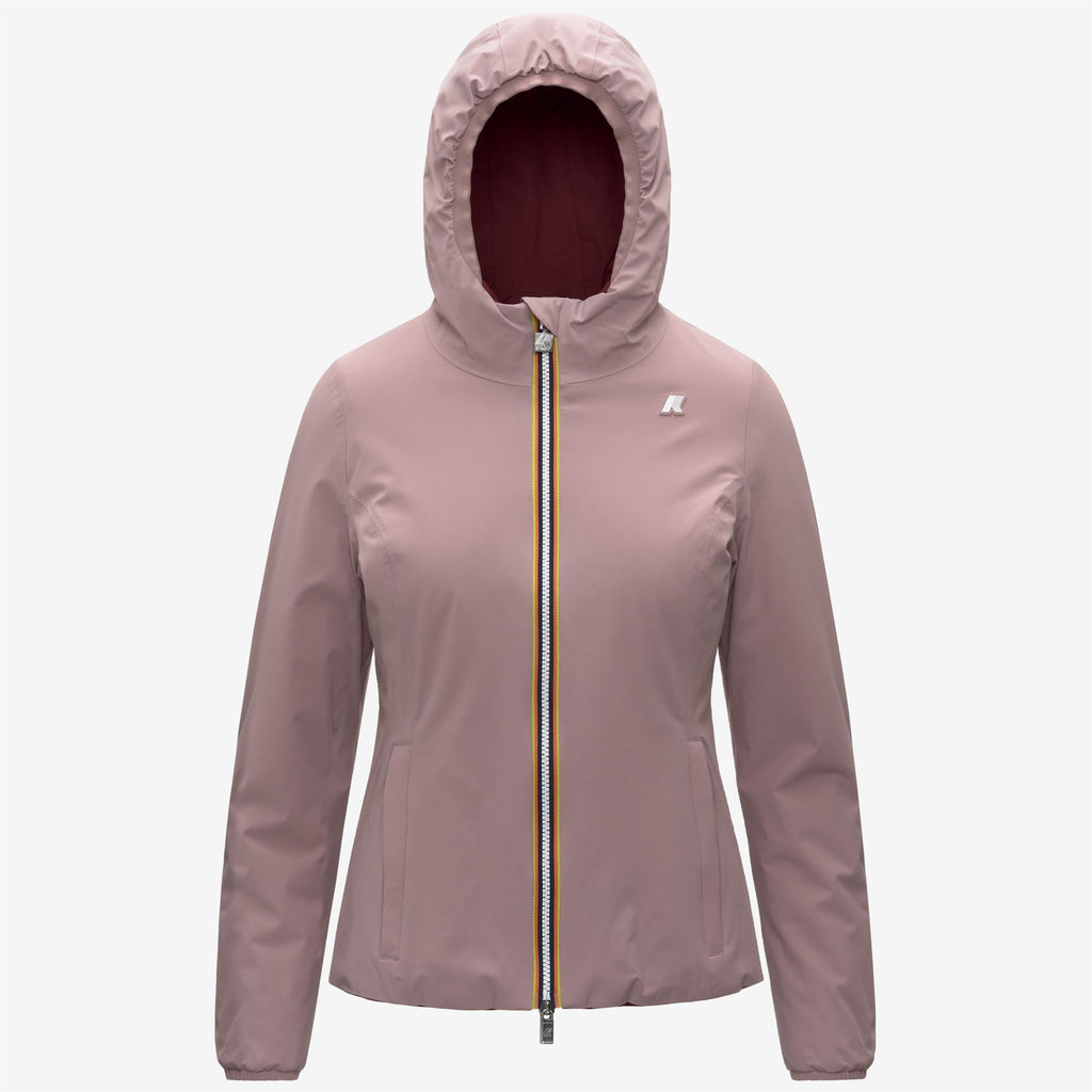 LILY ST WARM REVERSIBLE - Jackets - Short - Woman - ROSE PINKISH-RED SYRAH