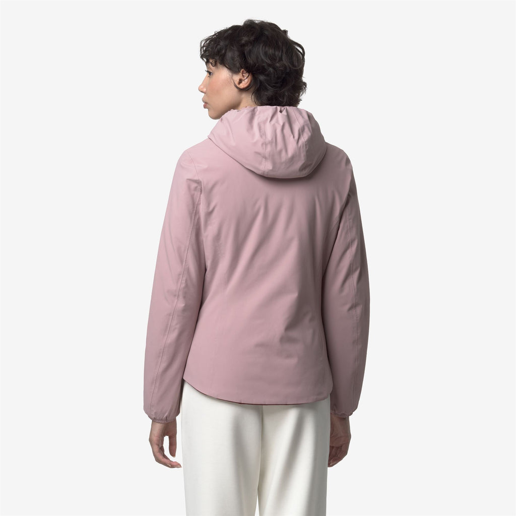 LILY ST WARM REVERSIBLE - Jackets - Short - Woman - ROSE PINKISH-RED SYRAH