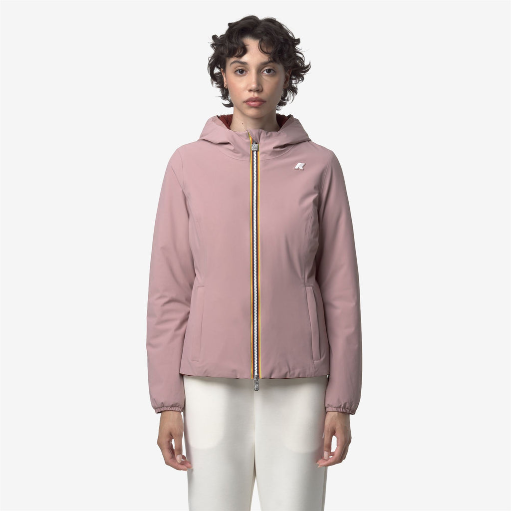 LILY ST WARM REVERSIBLE - Jackets - Short - Woman - ROSE PINKISH-RED SYRAH