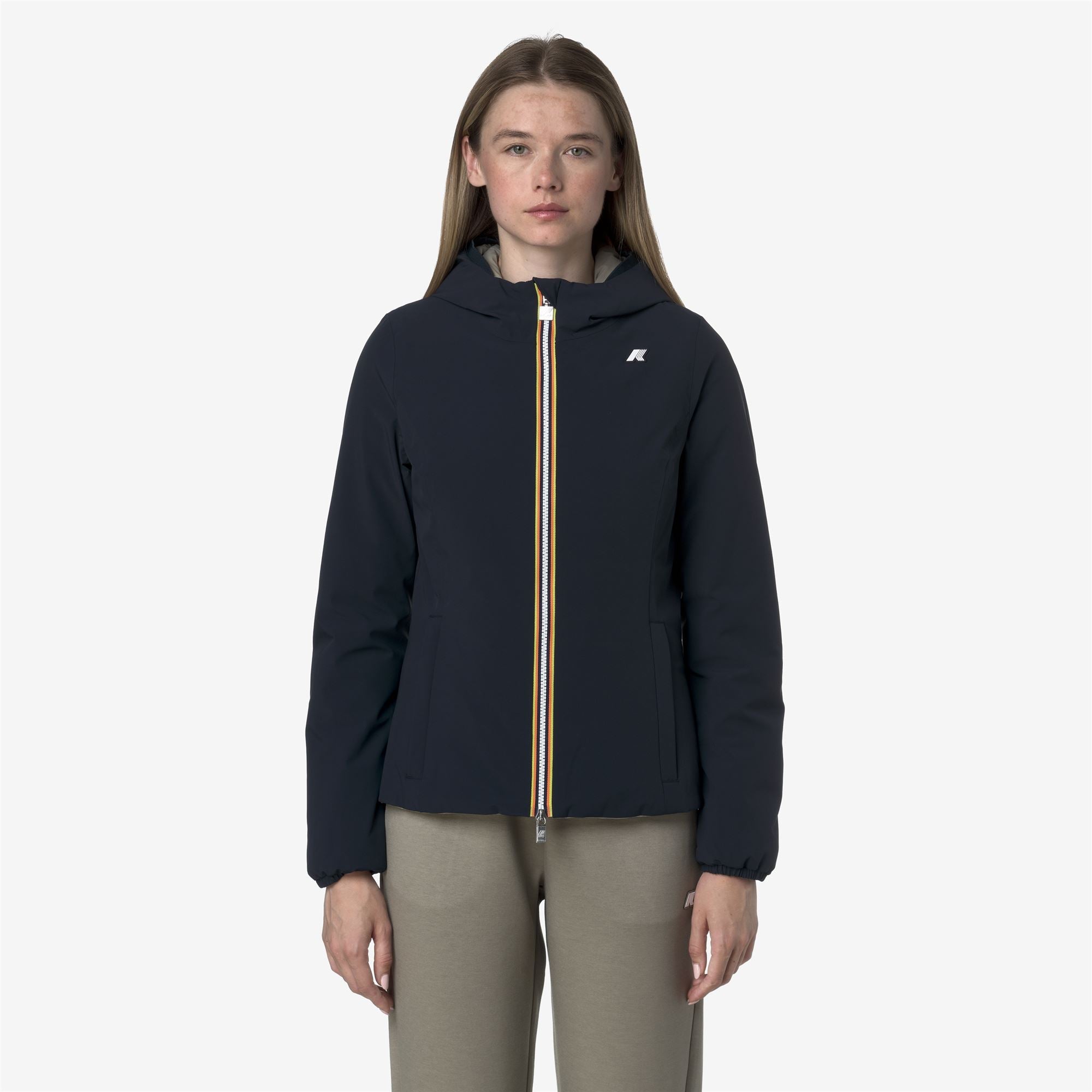 LILY ST WARM REVERSIBLE - Jackets - Short - Woman - BLUE DEPTH-GREEN OAK
