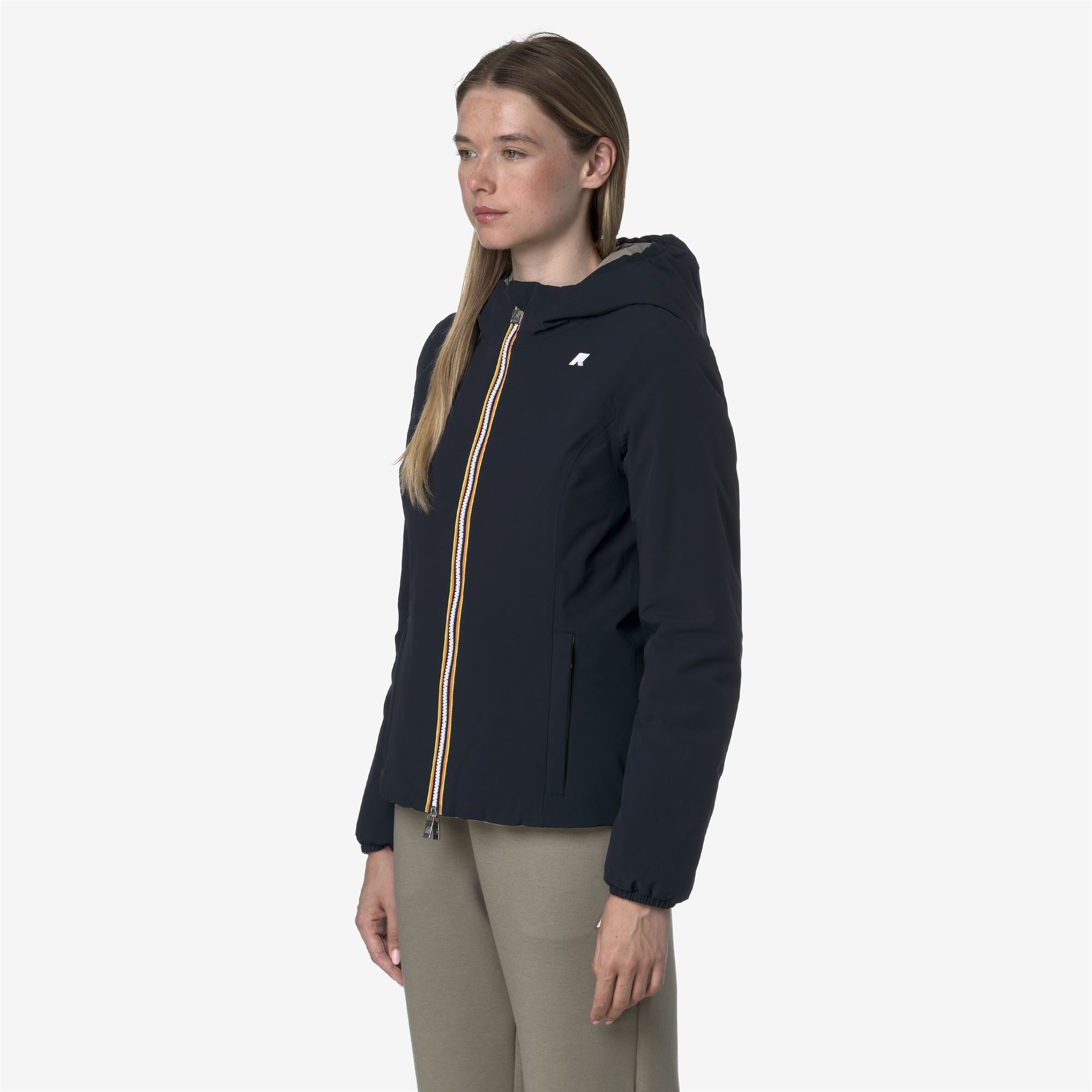 LILY ST WARM REVERSIBLE - Jackets - Short - Woman - BLUE DEPTH-GREEN OAK