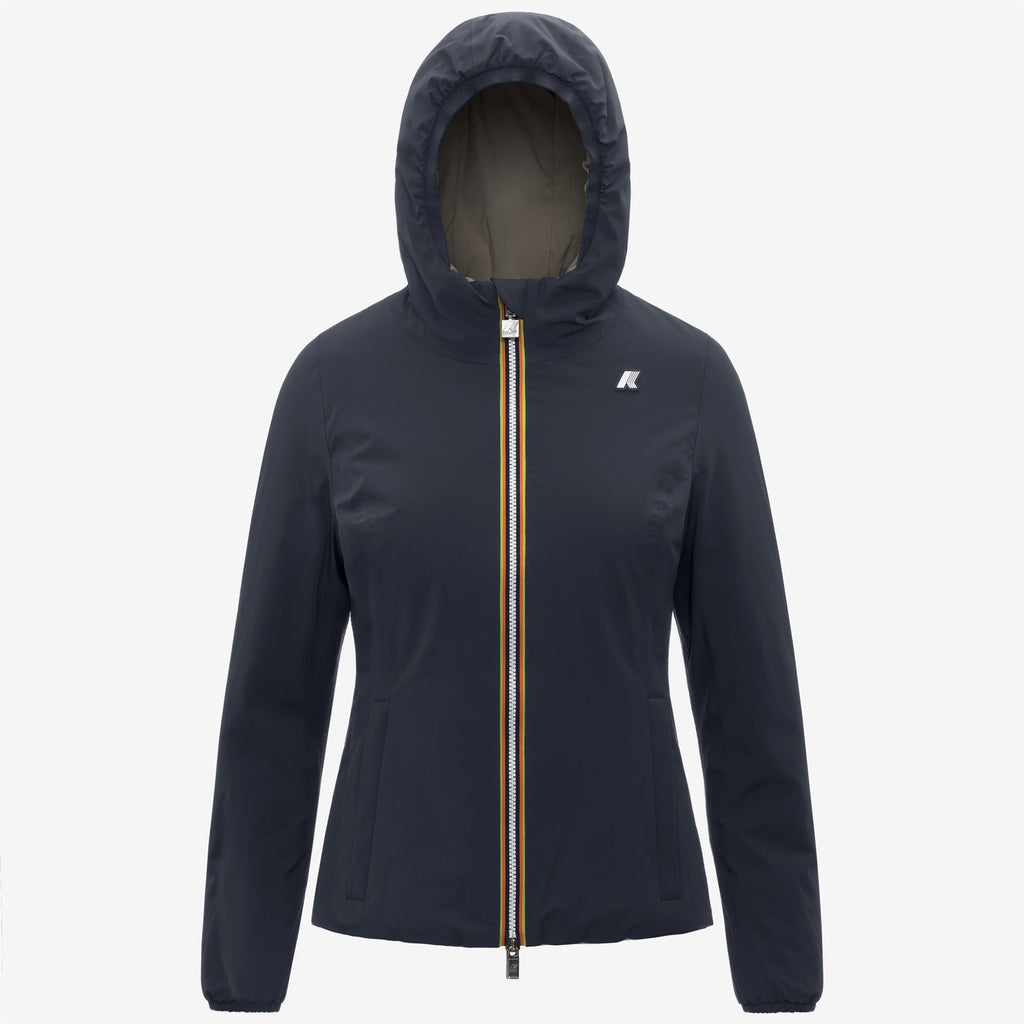 LILY ST WARM REVERSIBLE - Jackets - Short - Woman - BLUE DEPTH-GREEN OAK