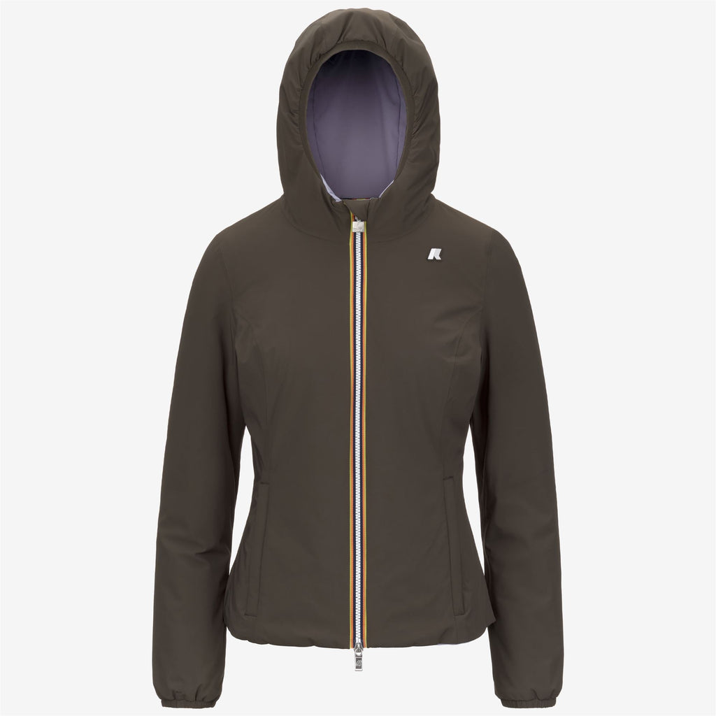LILY ST WARM REVERSIBLE - Jackets - Short - Woman - BLACK OLIVE-VIOLET LAVENDER