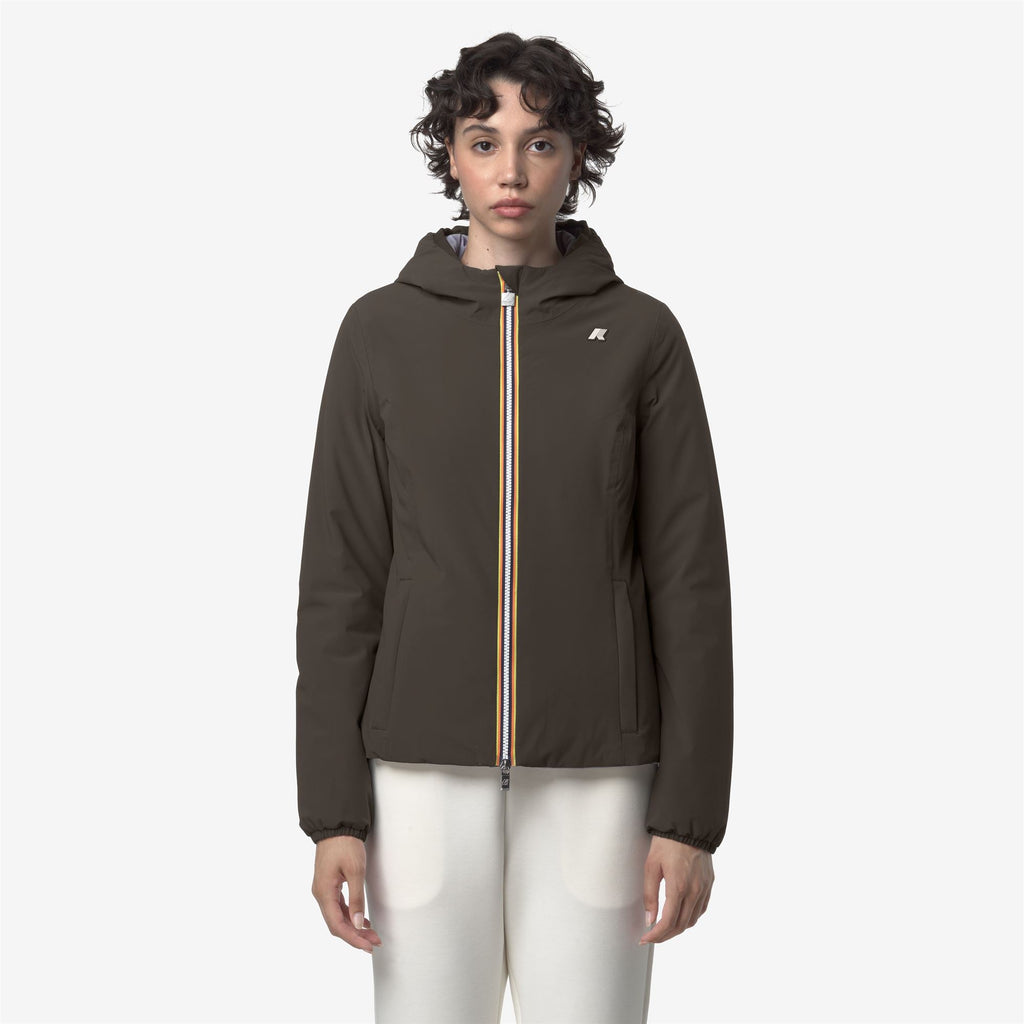 LILY ST WARM REVERSIBLE - Jackets - Short - Woman - BLACK OLIVE-VIOLET LAVENDER