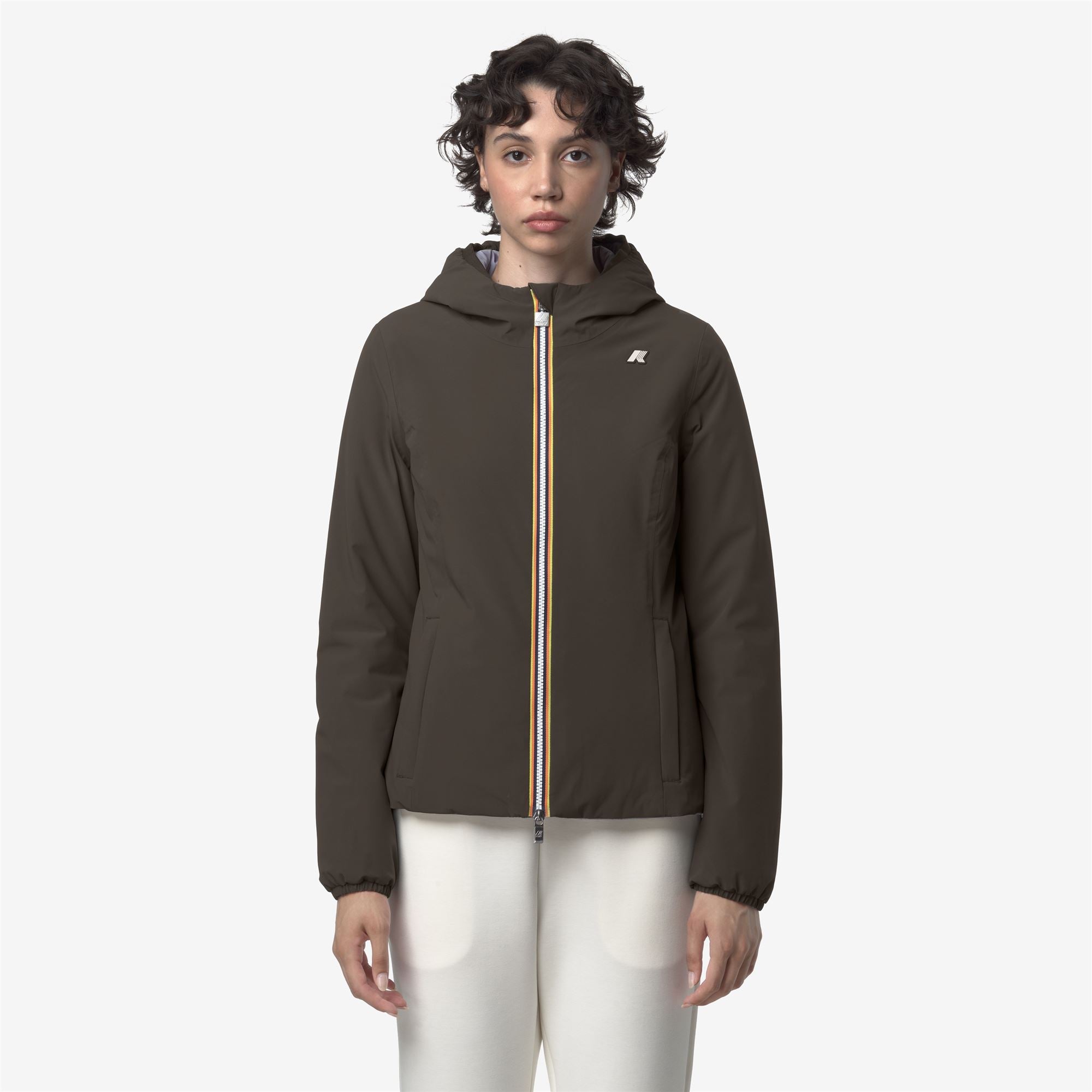 LILY ST WARM REVERSIBLE - Jackets - Short - Woman - BLACK OLIVE-VIOLET LAVENDER