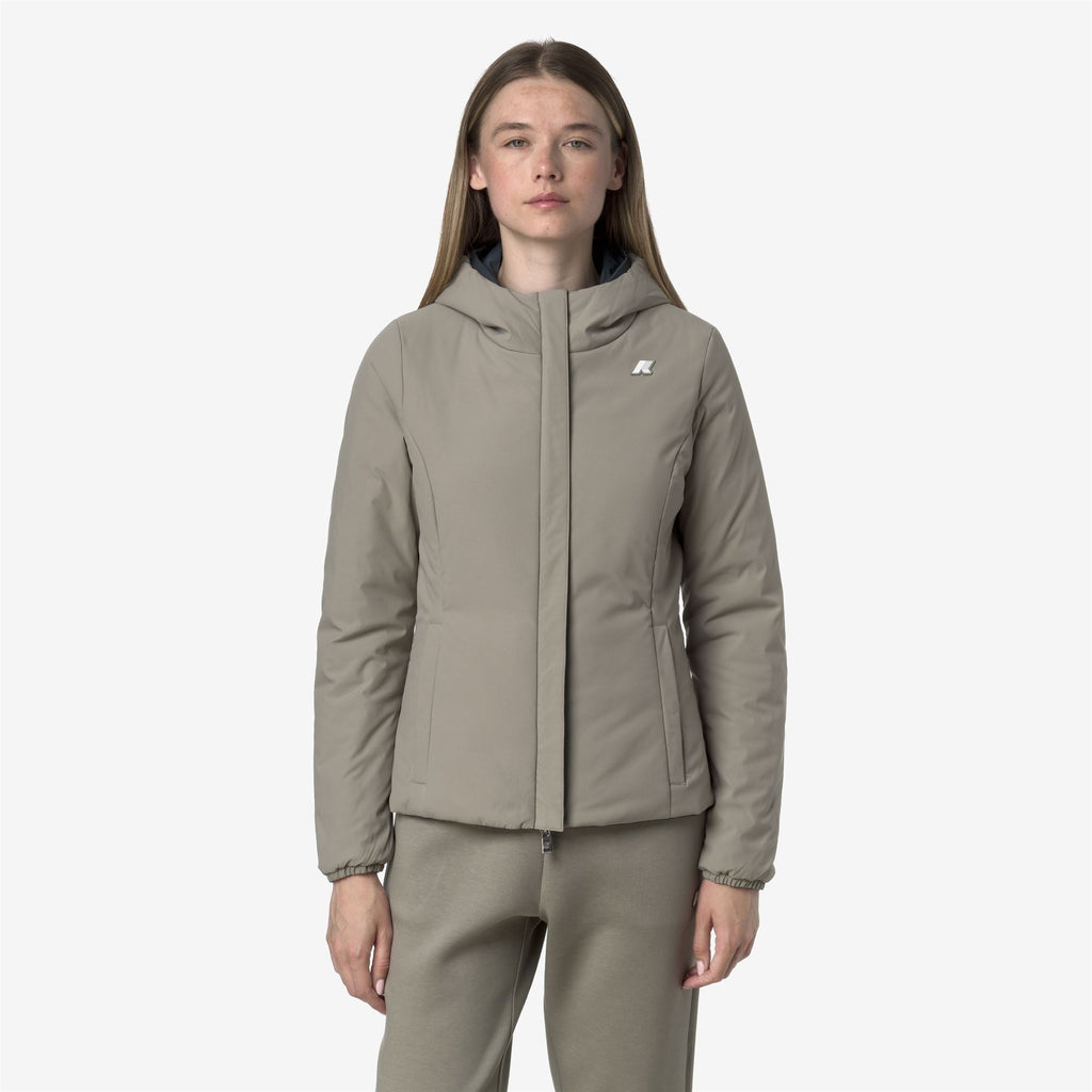 LILY ST WARM REVERSIBLE - Jackets - Short - Woman - BLUE AIRFORCE-GREEN OAK
