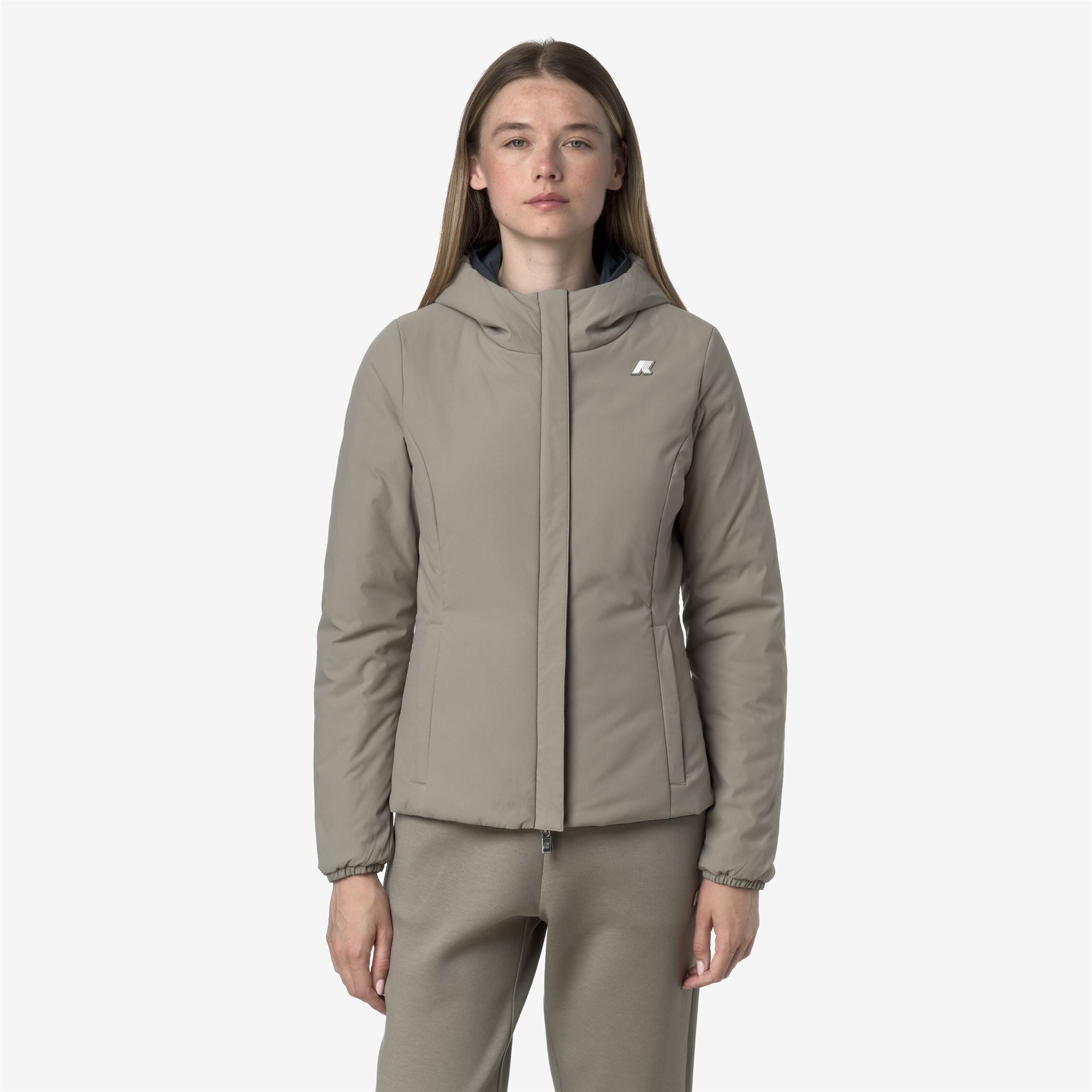 LILY ST WARM REVERSIBLE - Jackets - Short - Woman - BLUE AIRFORCE-GREEN OAK