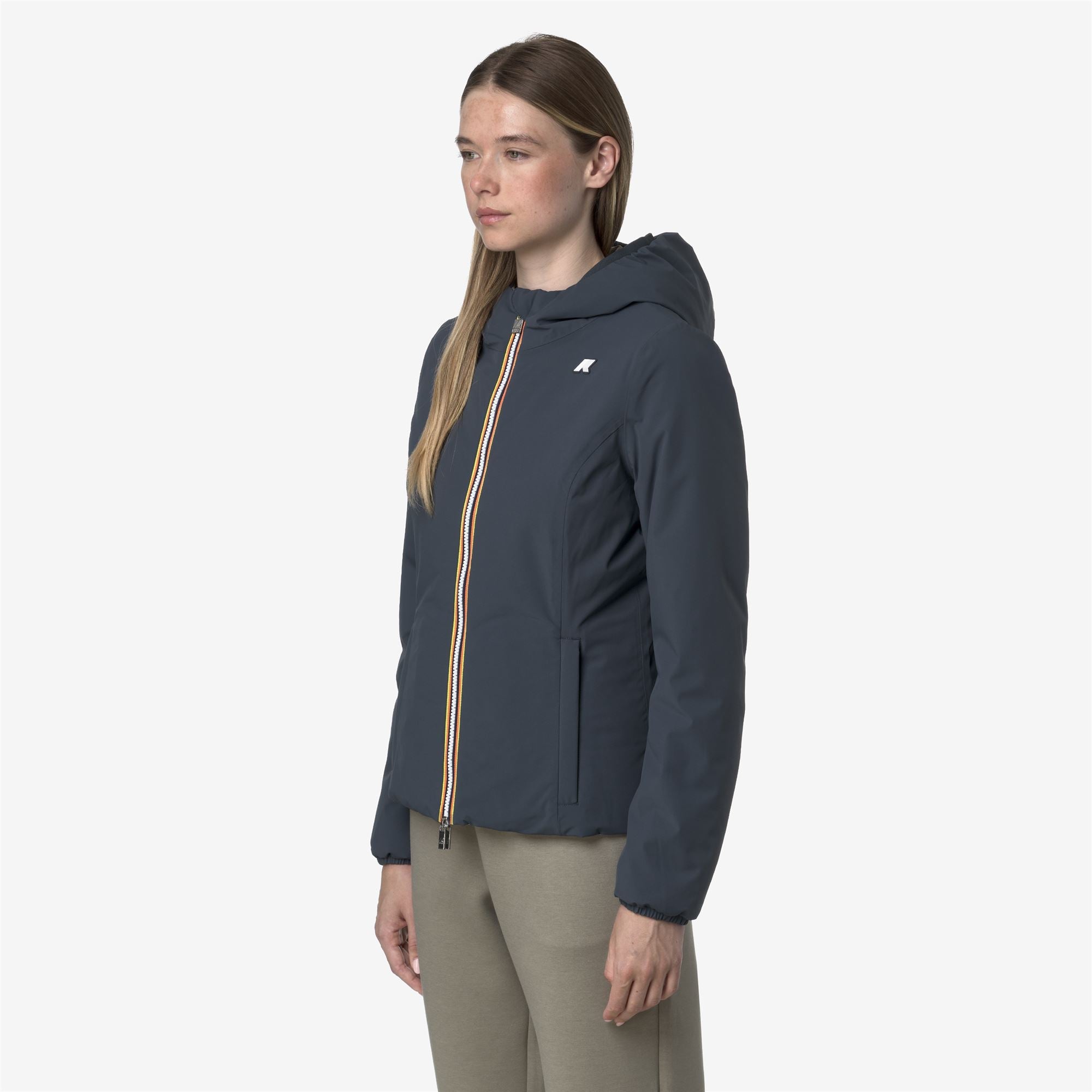 LILY ST WARM REVERSIBLE - Jackets - Short - Woman - BLUE AIRFORCE-GREEN OAK