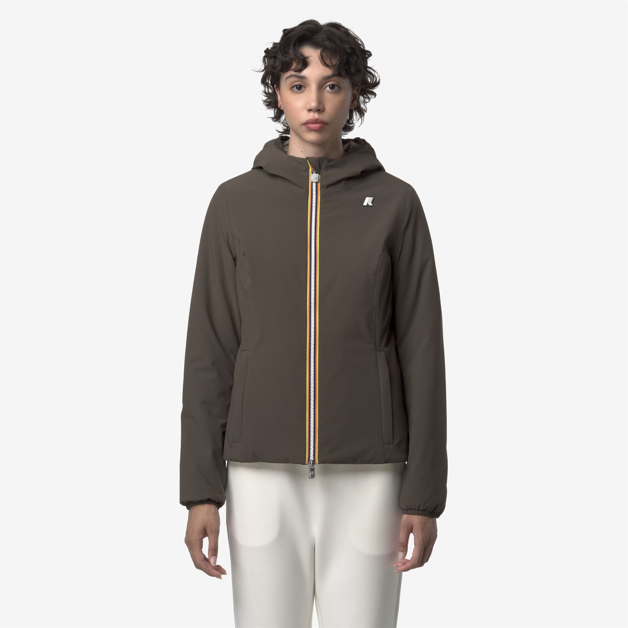 LILY ST WARM REVERSIBLE - Jackets - Short - Woman - BLACK OLIVE-GREEN OAK