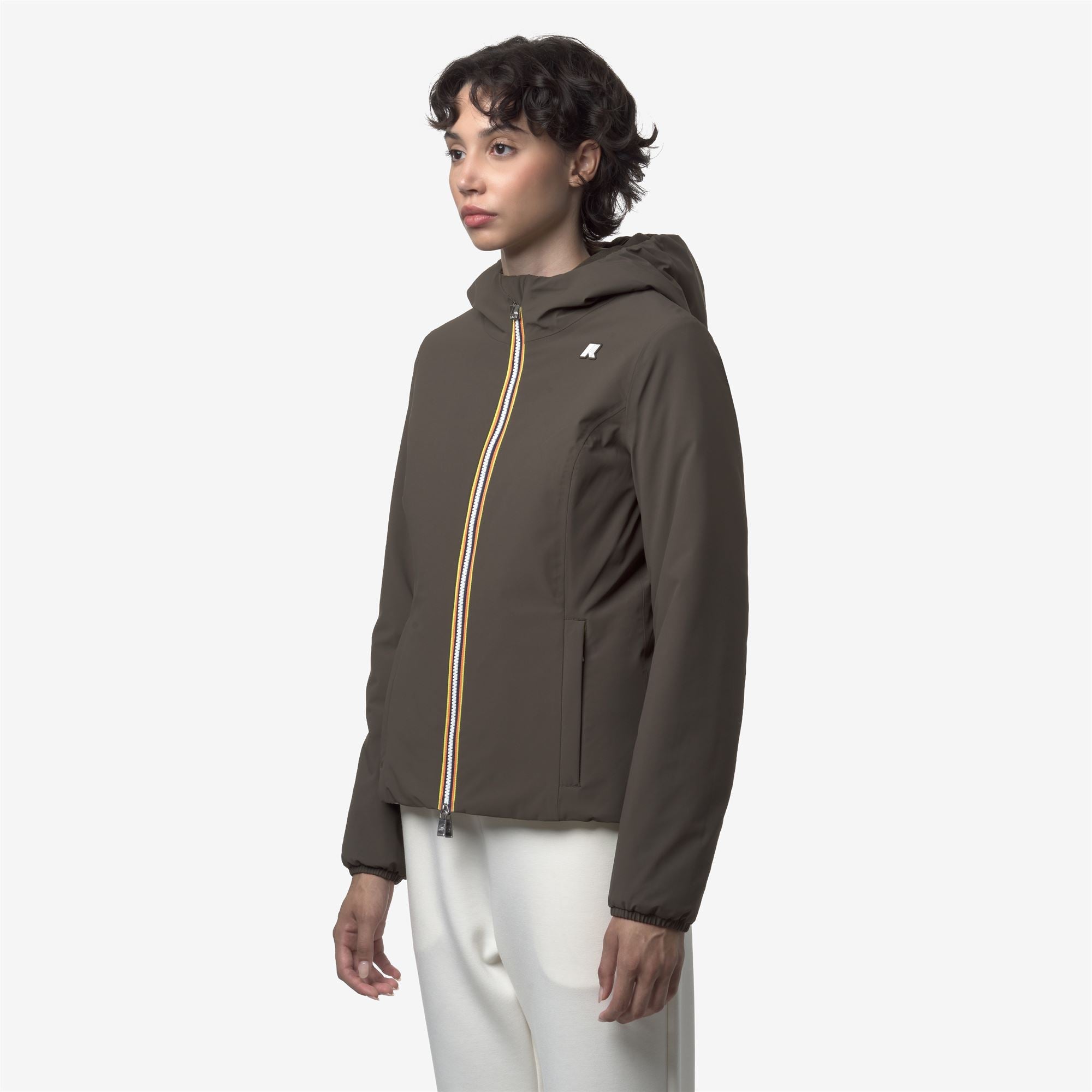 LILY ST WARM REVERSIBLE - Jackets - Short - Woman - BLACK OLIVE-GREEN OAK