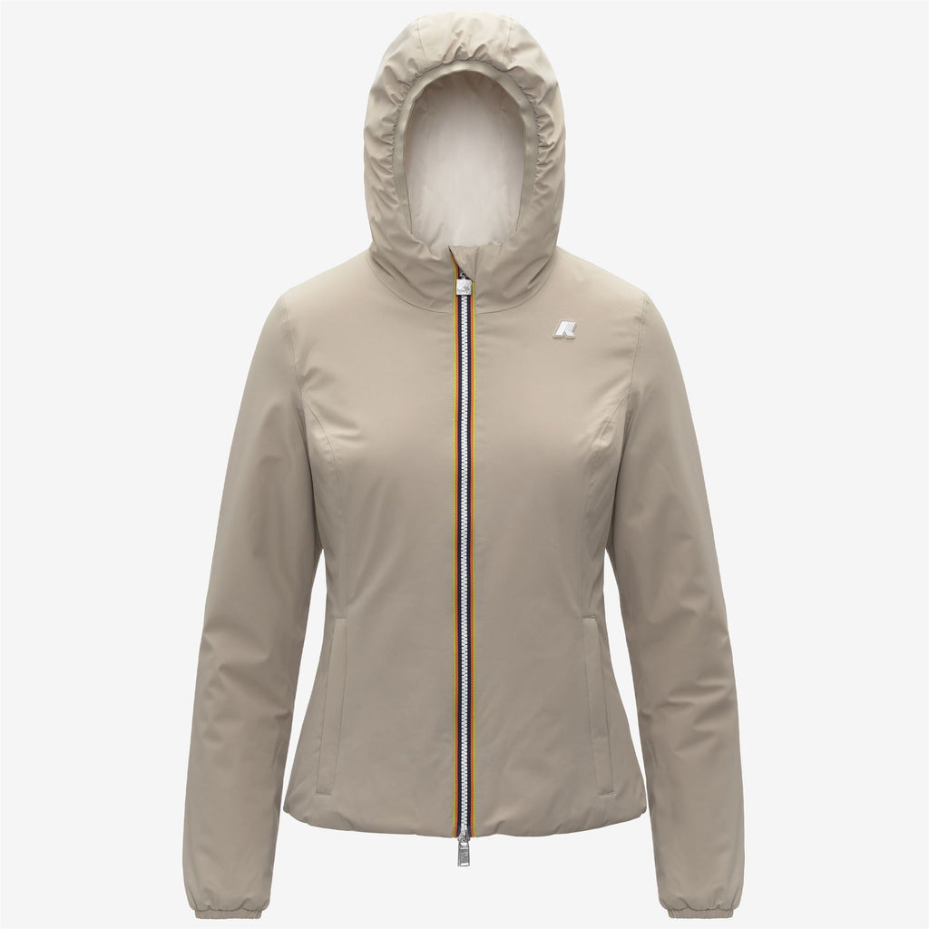 LILY ST WARM REVERSIBLE - Jackets - Short - Woman - BEIGE CASHMERE-WHITE GARDENIA