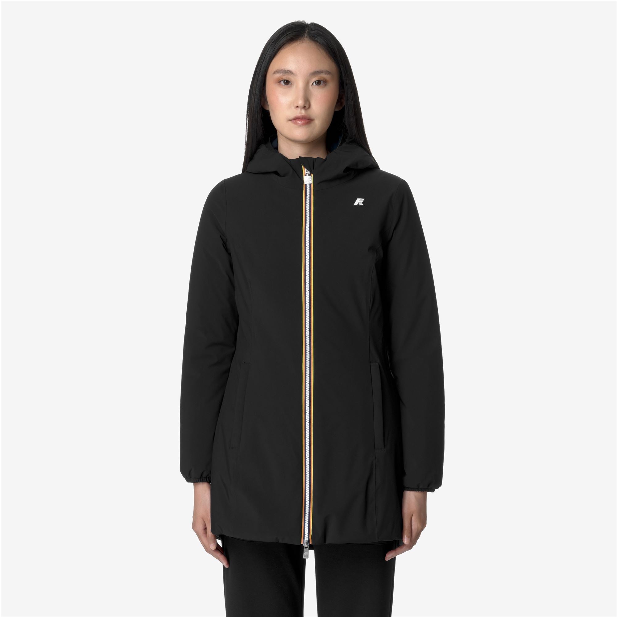 DENISE ST WARM REVERSIBLE - Jackets - Mid - Woman - BLACK-BLUE DEPTH