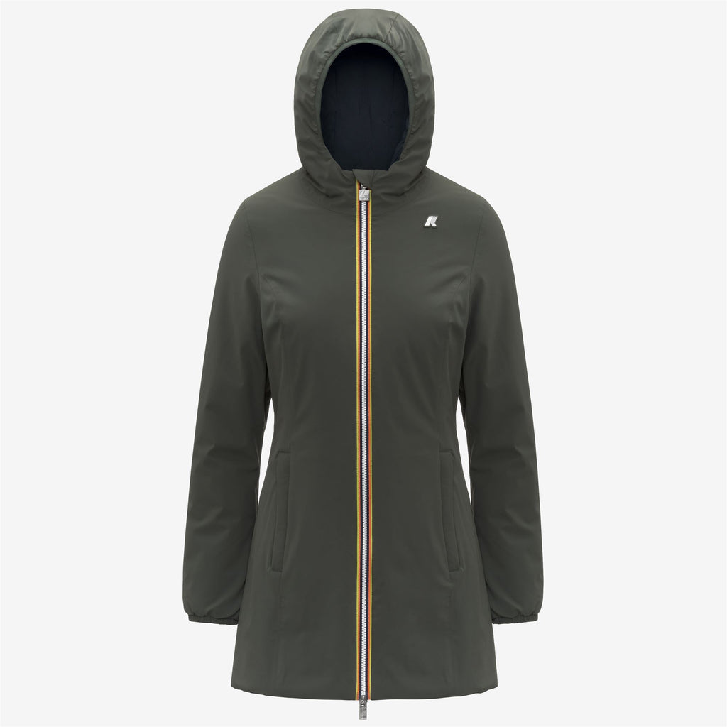DENISE ST WARM REVERSIBLE - Jackets - Mid - Woman - GREEN BLACKISH-BLUE DEPTH